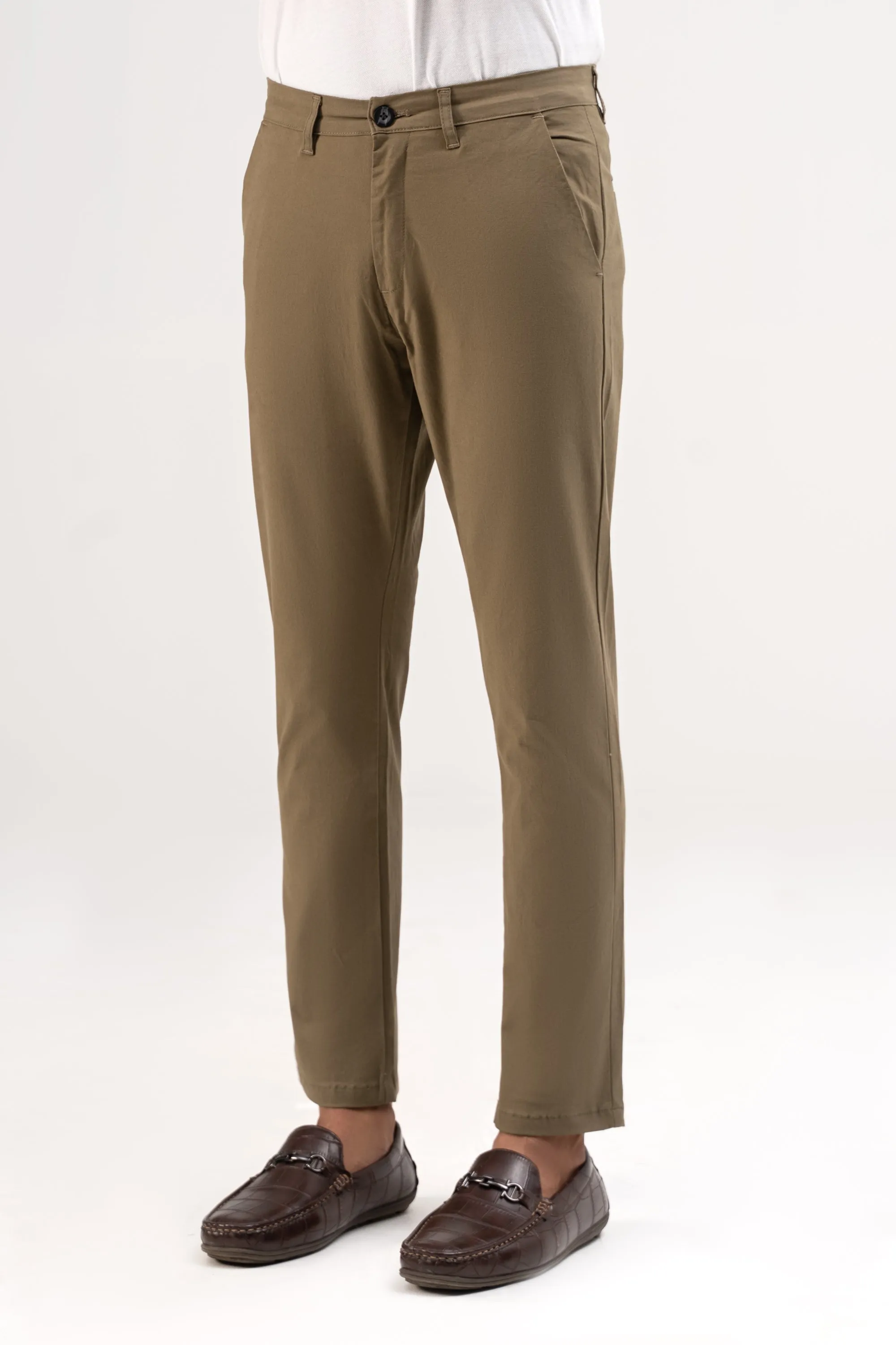 CASUAL PANT CROSS POCKET OLIVE