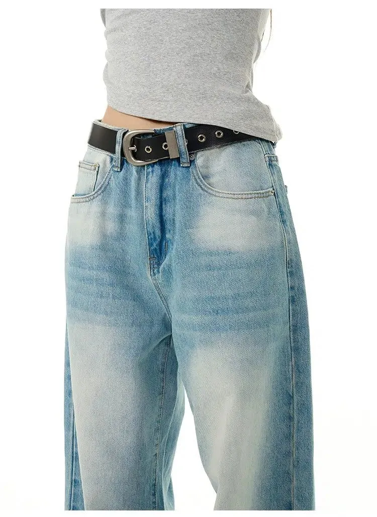 Cat Whisker Fade Effect Jeans