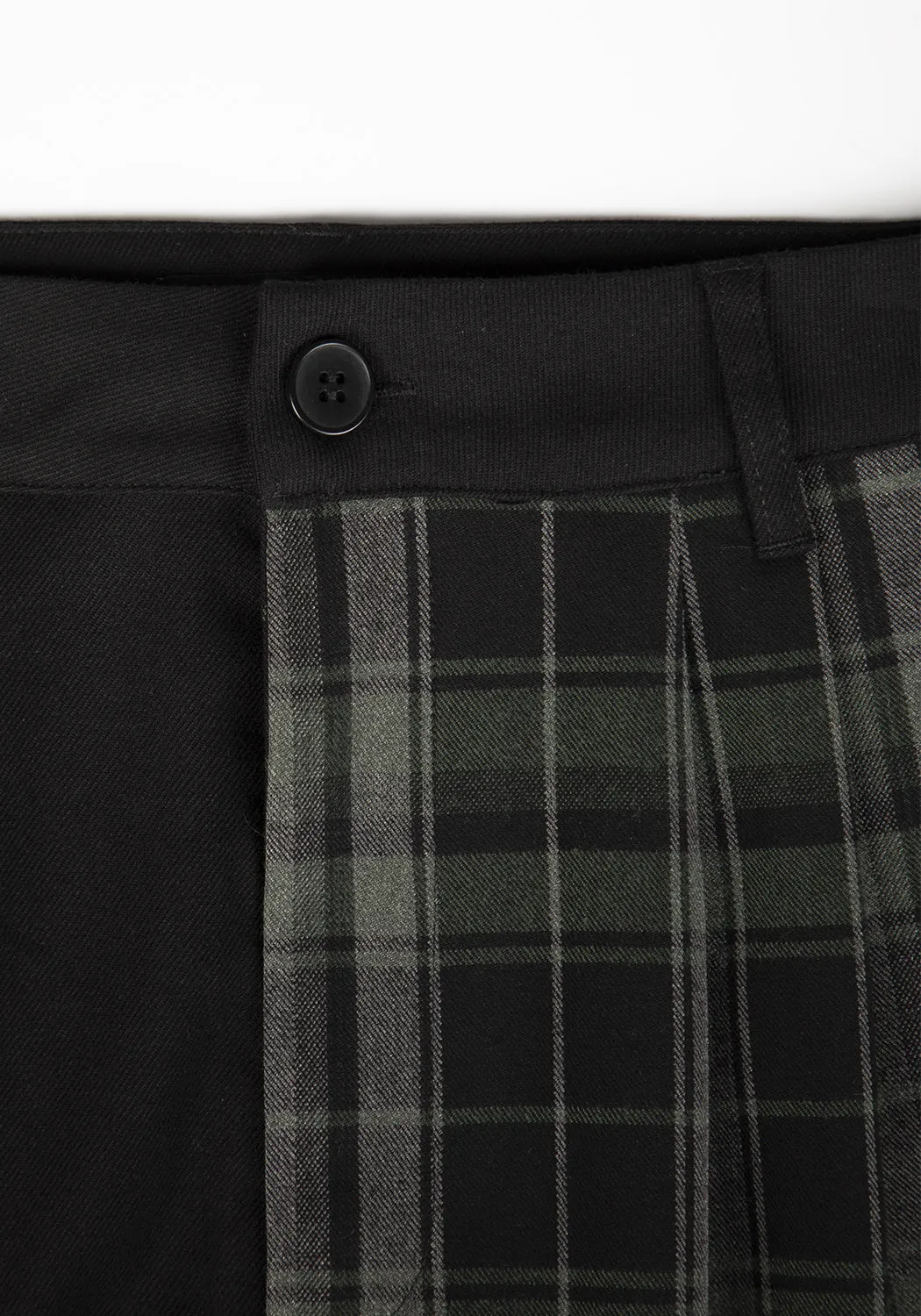 Checkmate High Waist Tapered Trousers