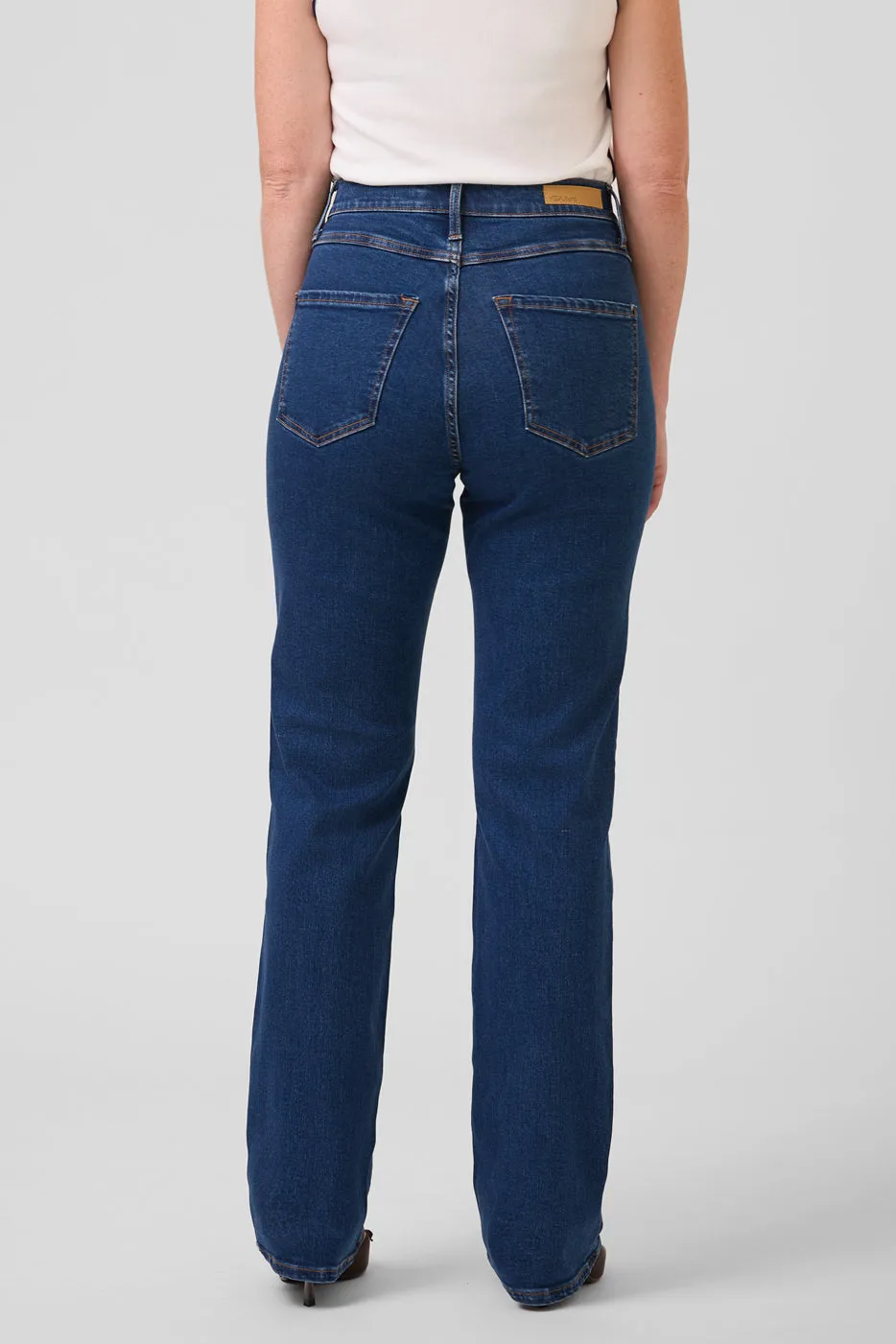 CHLOE STRAIGHT JEAN HERITAGE BLUE