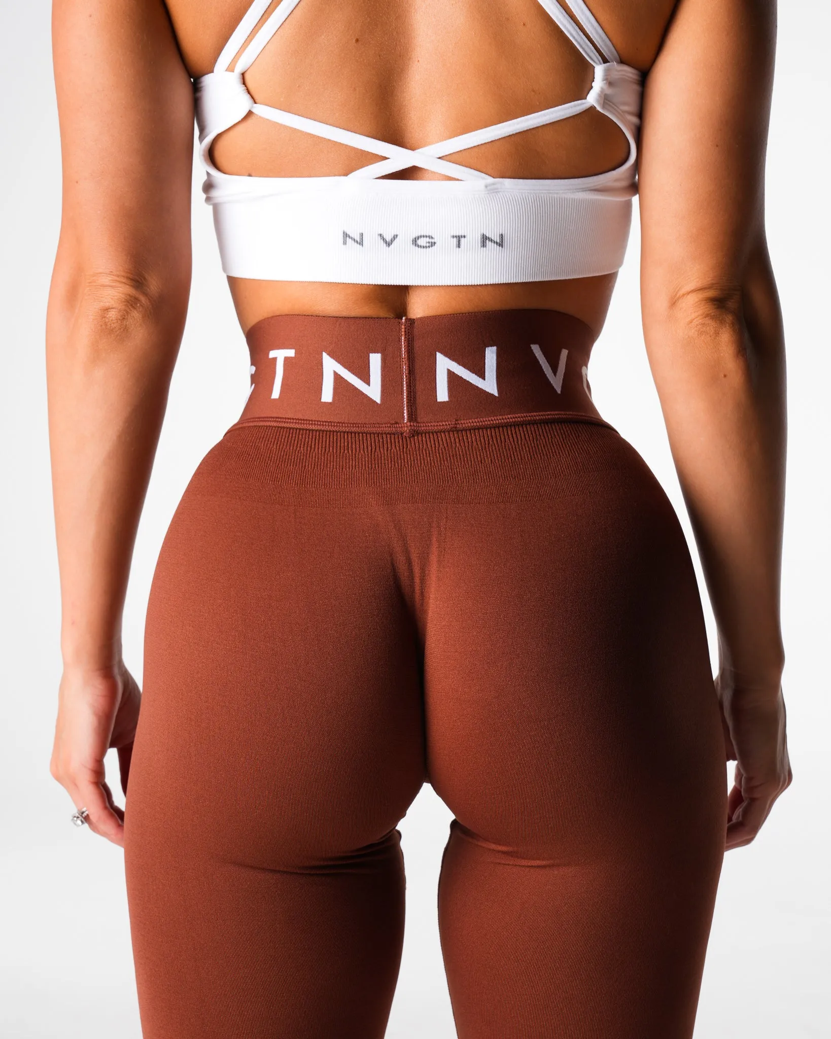 Chocolate Sport Seamless Leggings