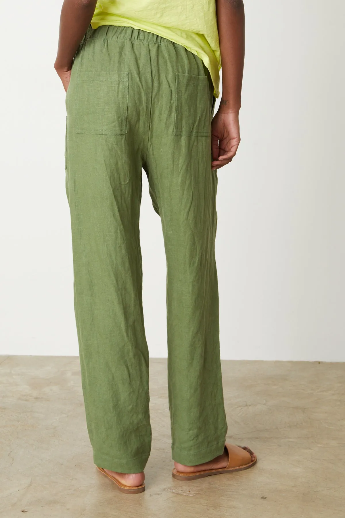 CINDY HEAVY LINEN PANT