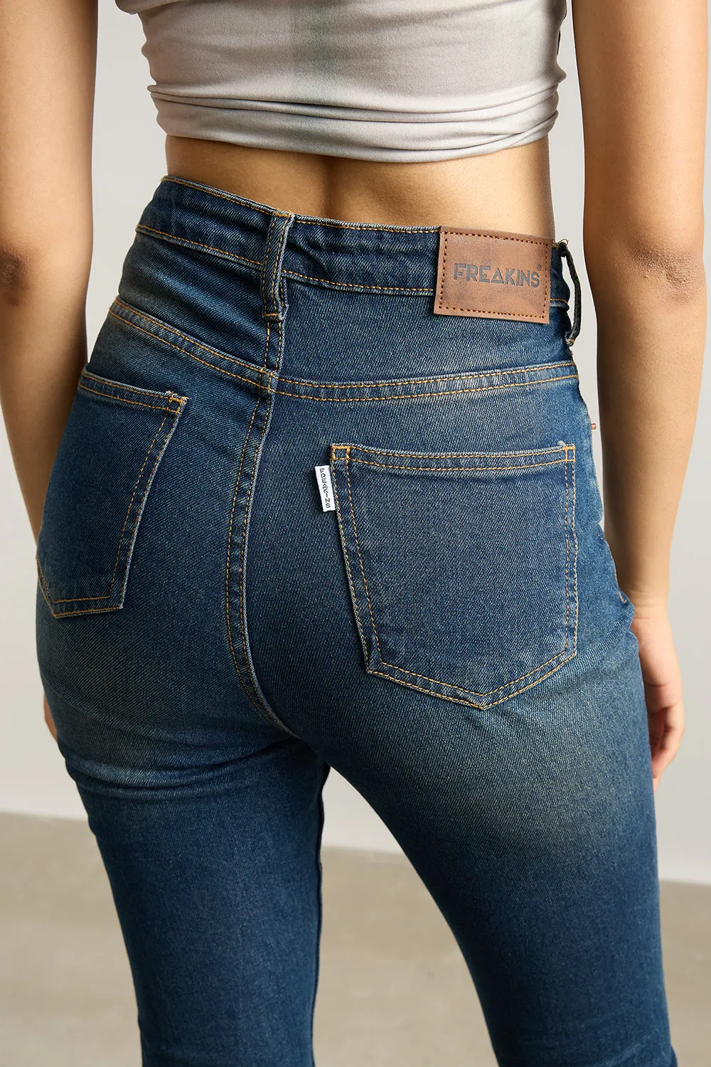 Classic Blue Bootcut Jeans