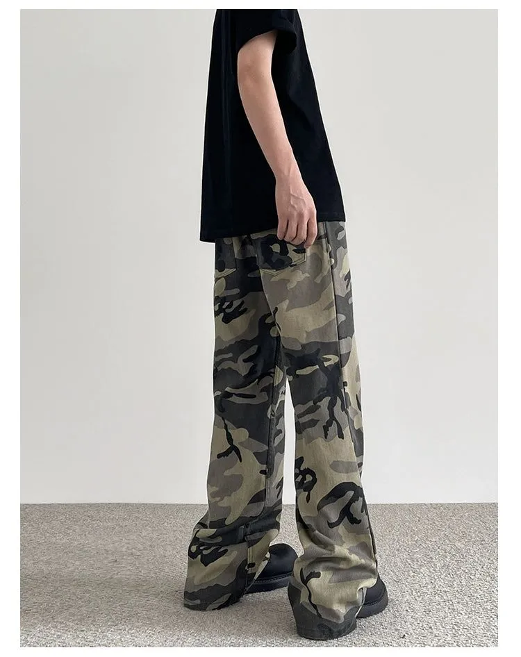 Clean Fit Camouflage Jeans