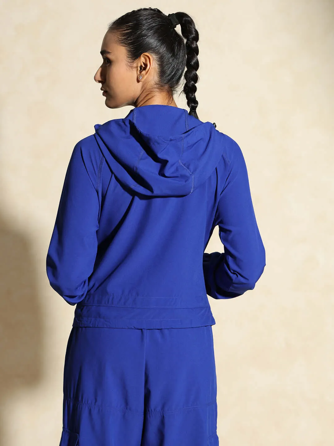 Cobalt Blue Tracker Cargo Pants & Cargo Jacket