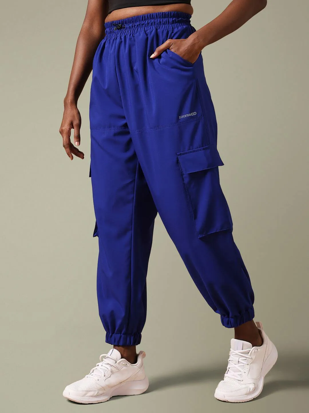 Cobalt Blue Tracker Cargo Pants & Cargo Jacket