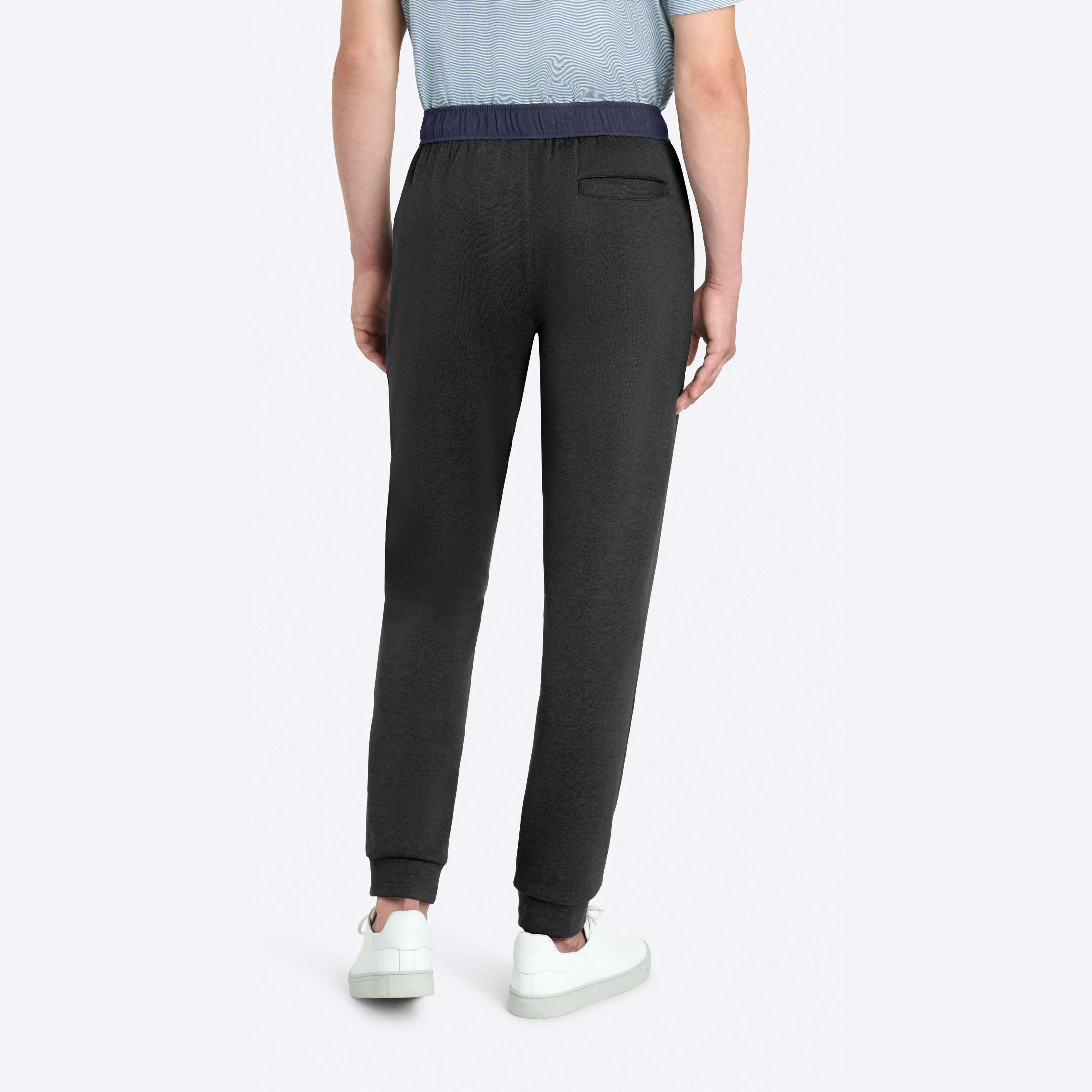 Comfort Solid Heather Drawstring Pant