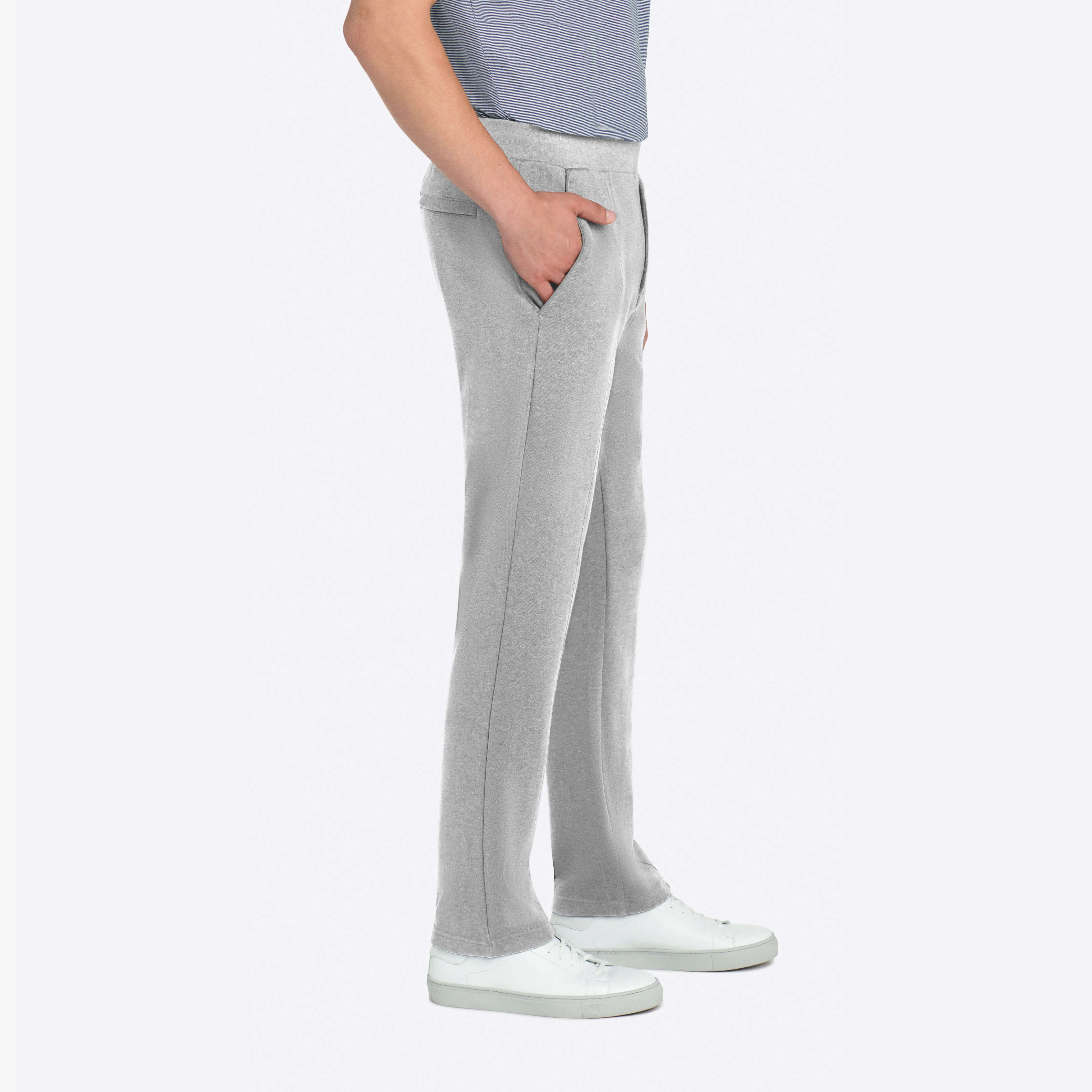 Comfort Solid Heather Drawstring Pant