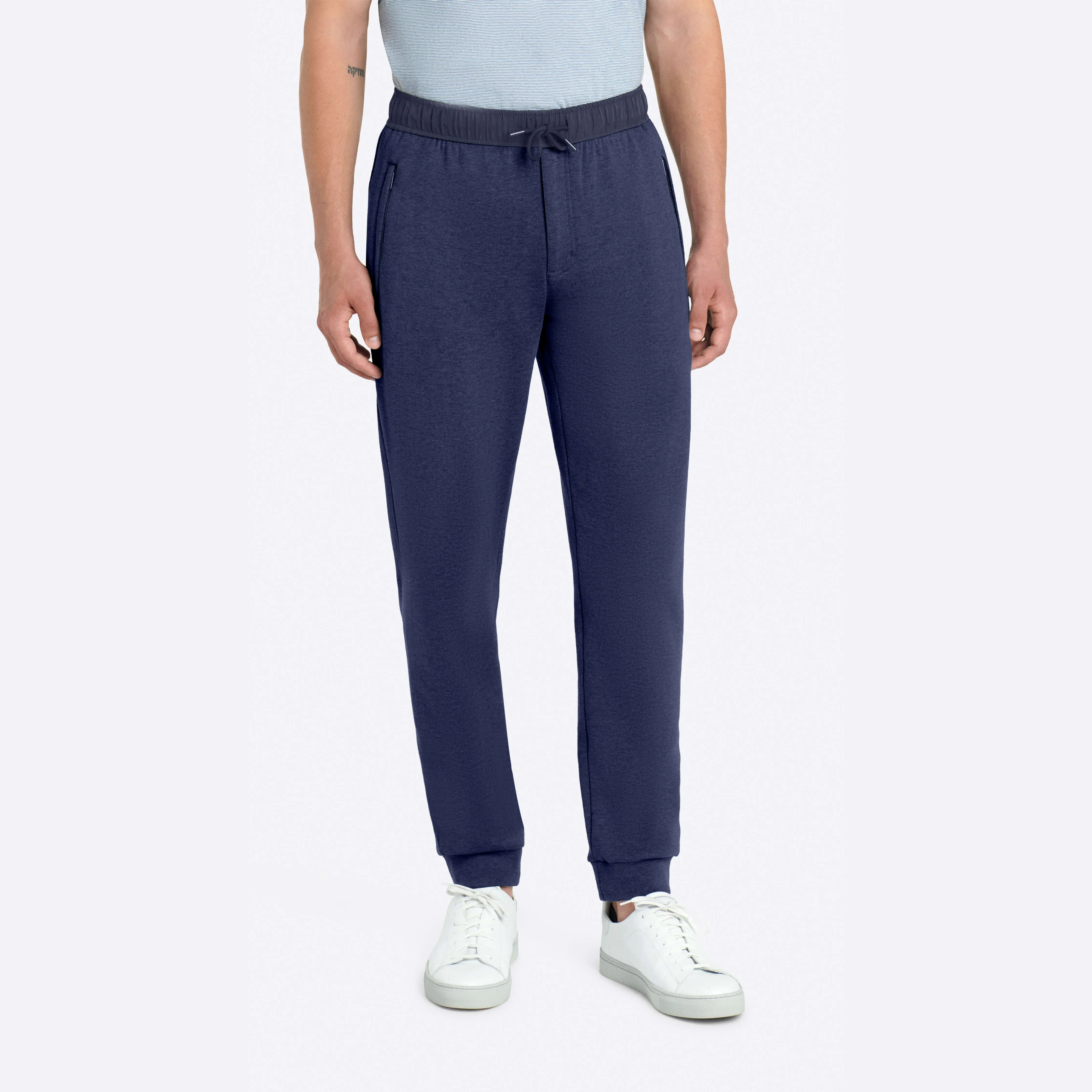 Comfort Solid Heather Drawstring Pant