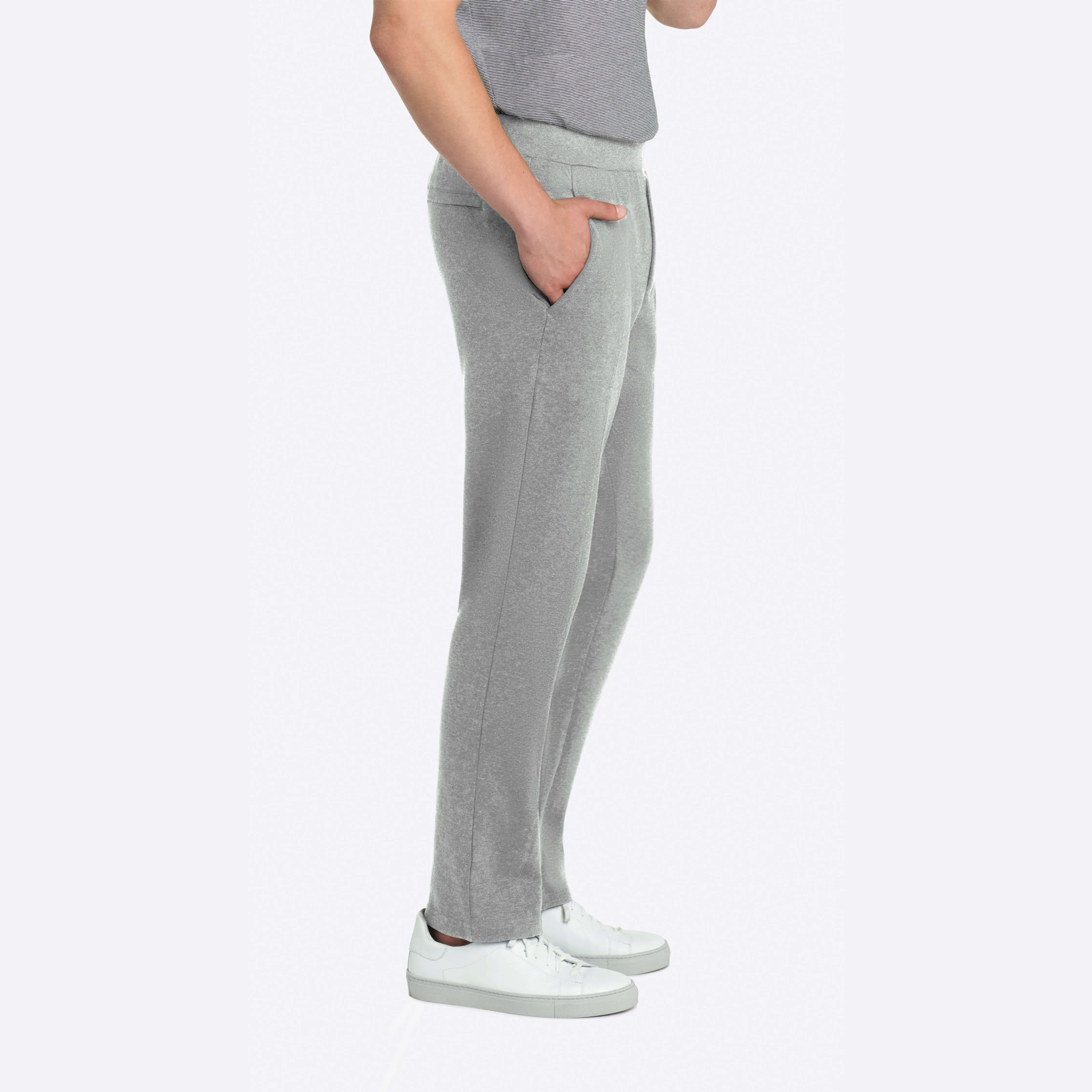 Comfort Solid Heather Drawstring Pant