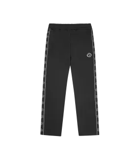 CONES AND BONES TAPED TRACK PANT - BLACK