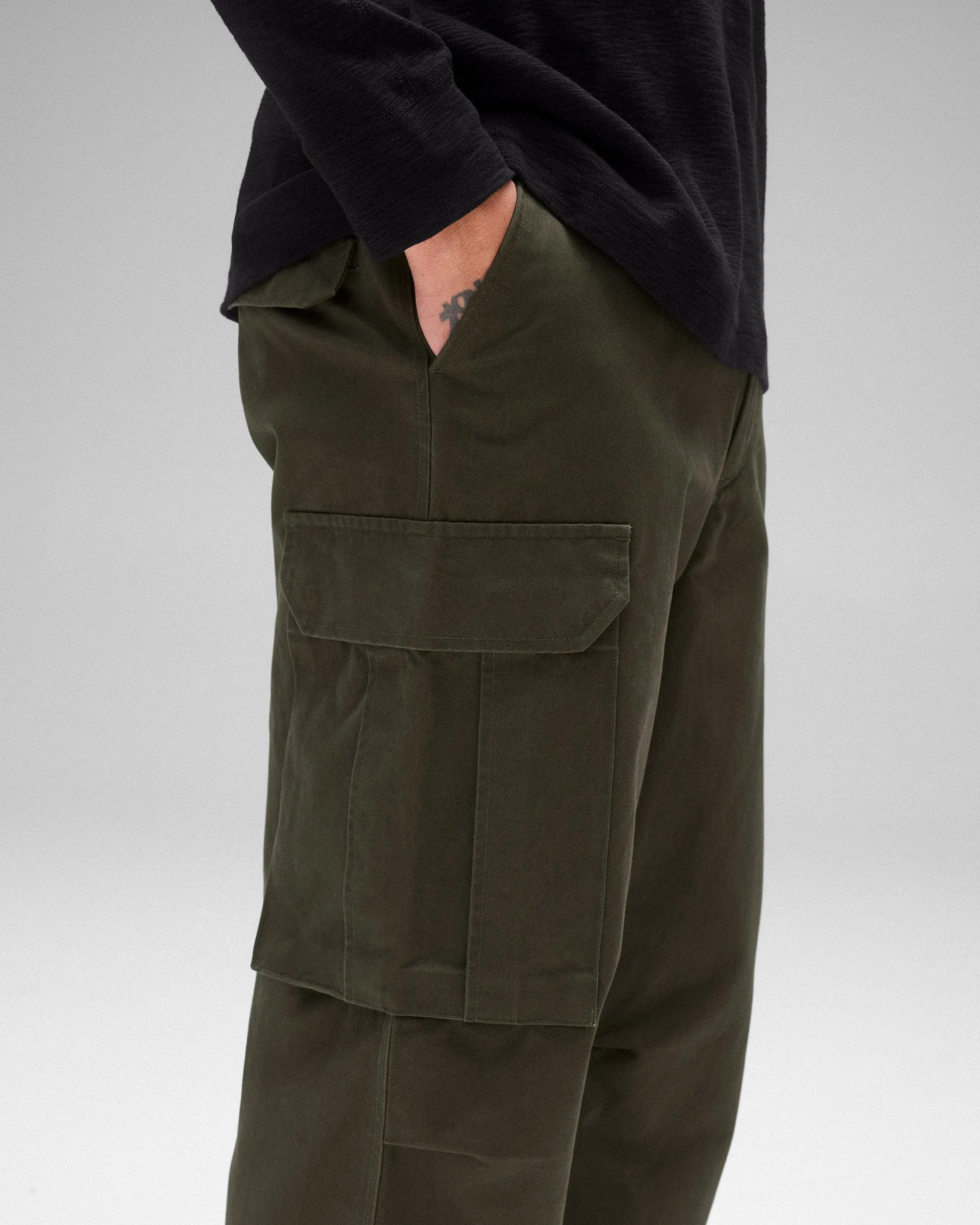 Cotton Chino Cargo Pant