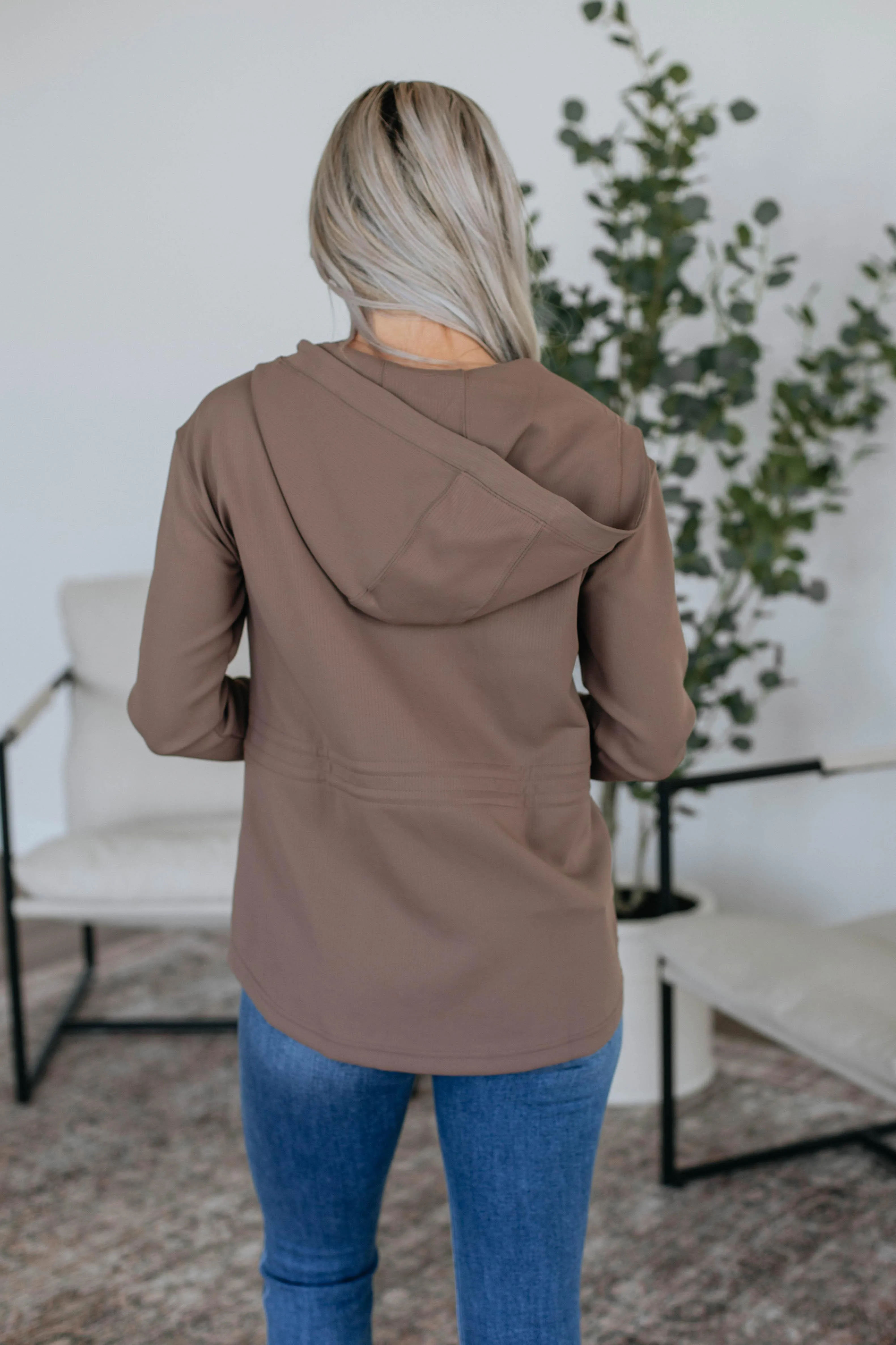 Cute & Casual Jacket - Mocha