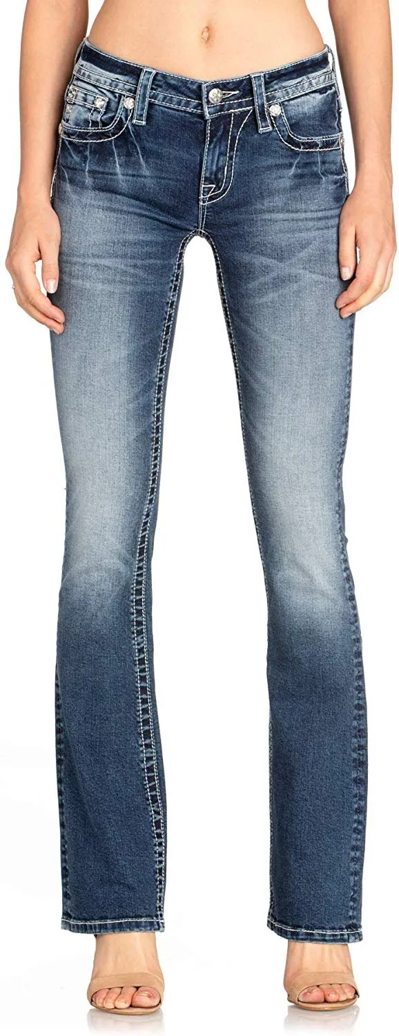 Detailed Feeling Bootcut Jeans