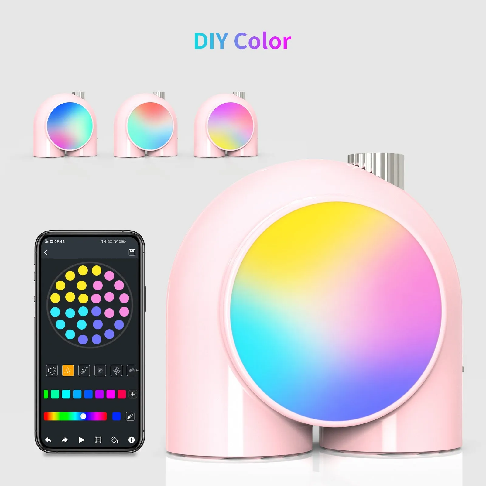 Divoom Planet-9 Smart Mood Lamp