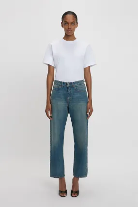 Exclusive Bernie Relaxed Jean In Mid Blue