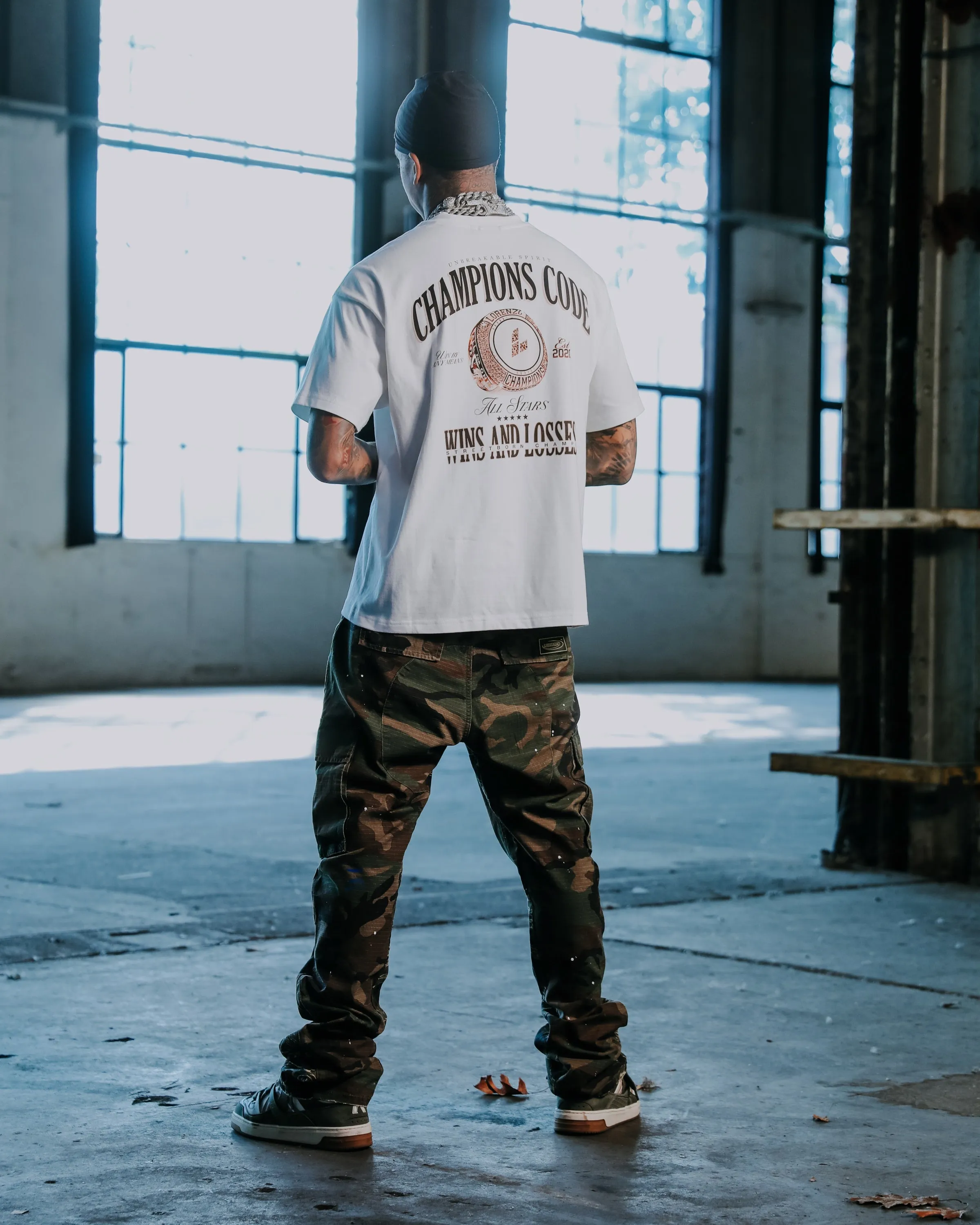 GENERAL CARGO FLARE PANT - CAMO