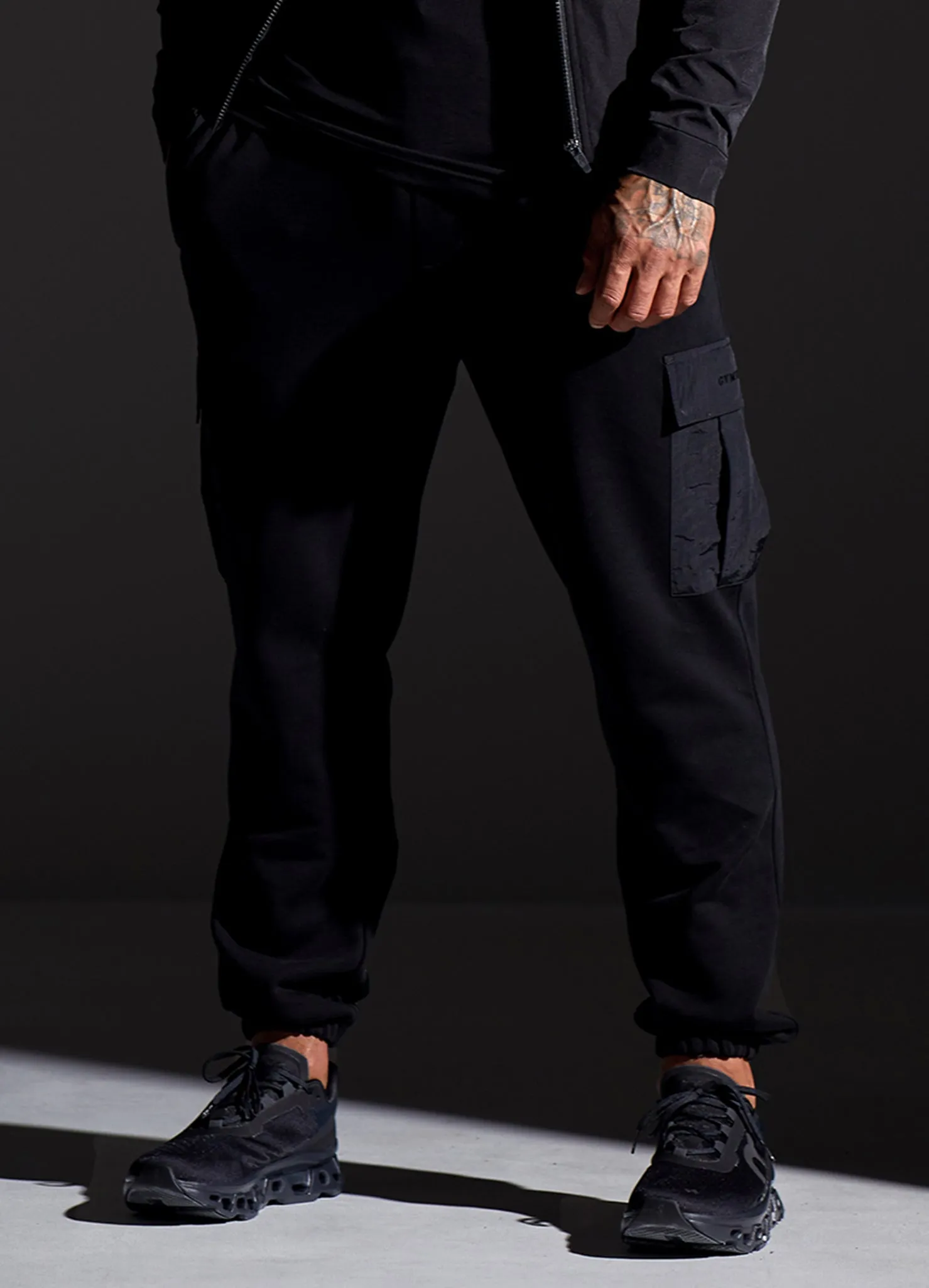 Gym King Eclipse Cargo Pant - Black