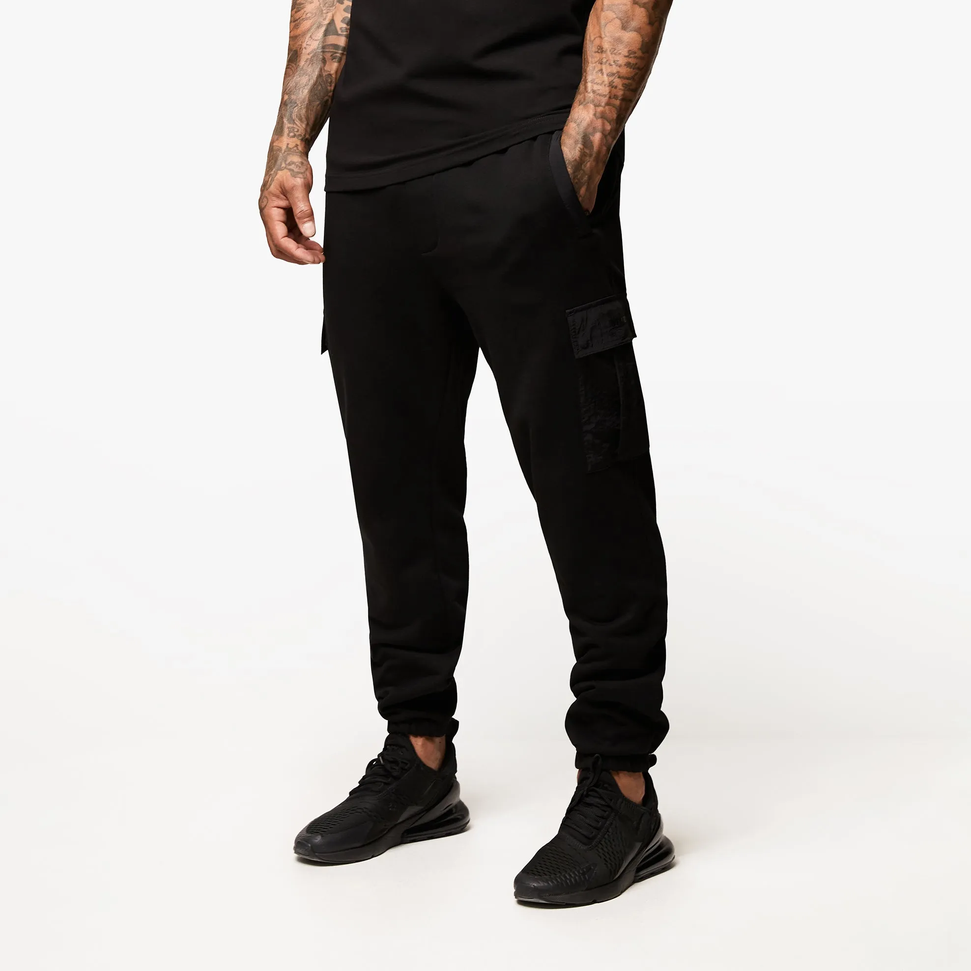 Gym King Eclipse Cargo Pant - Black