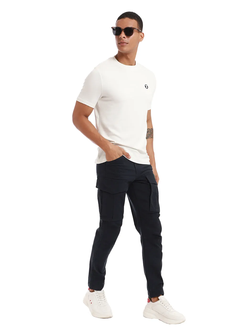 Ink Blue Cargo Pant