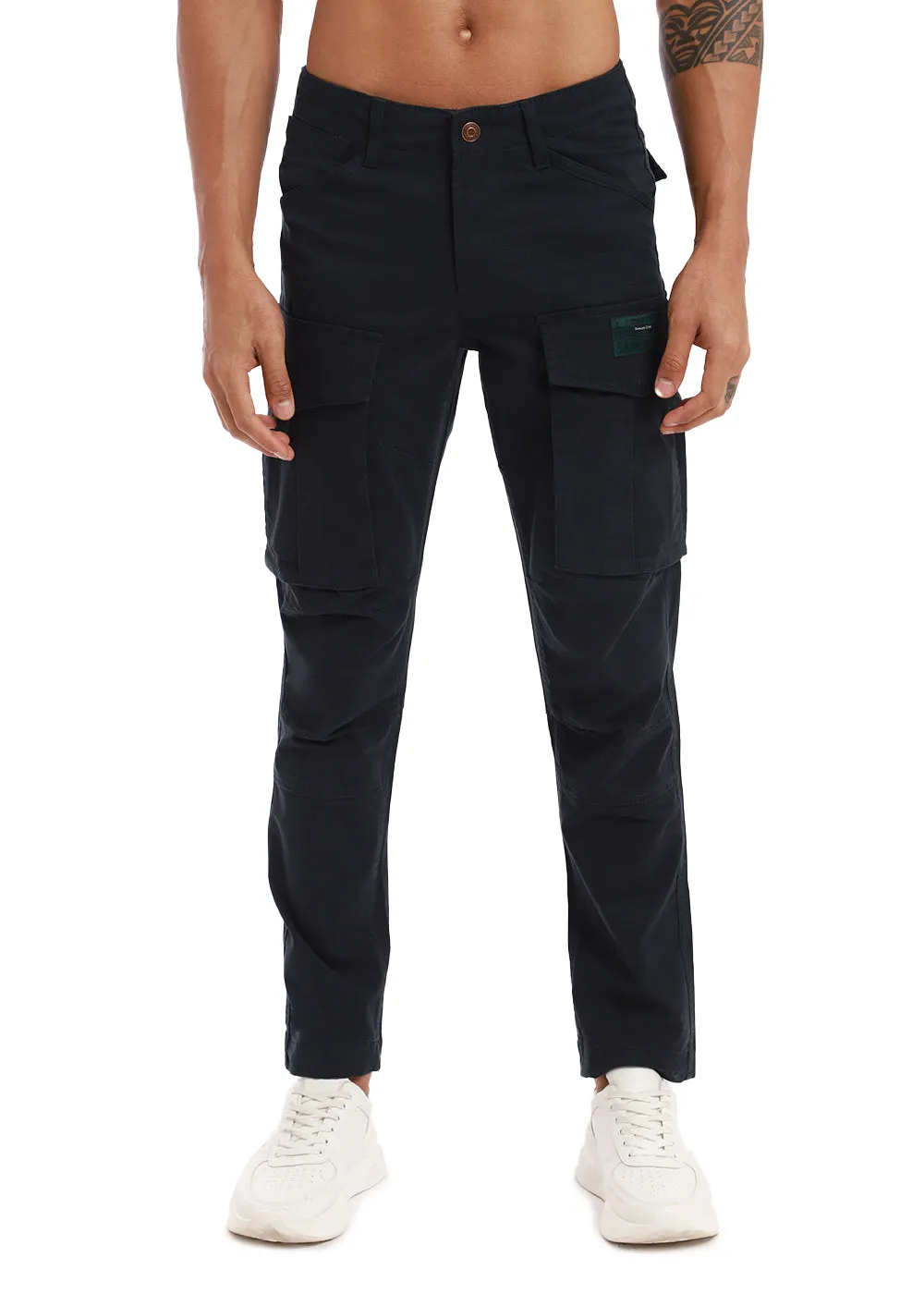 Ink Blue Cargo Pant