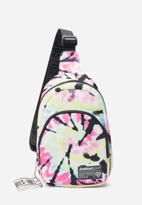 J Sport Patterned Mini Sling Backpack