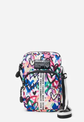 J Sport Patterned Phone Bag