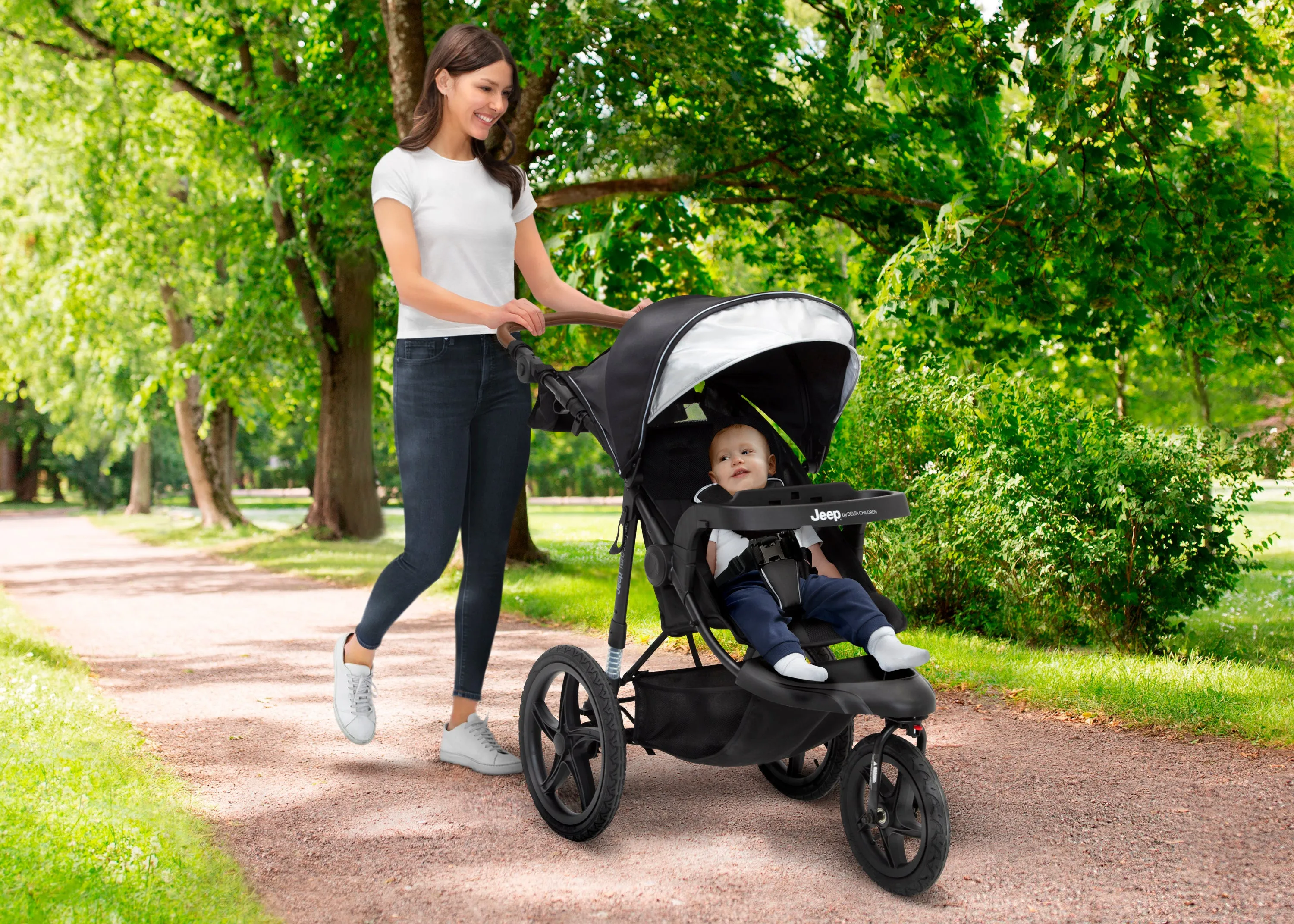 Jeep TurboGlyde Jogging Stroller