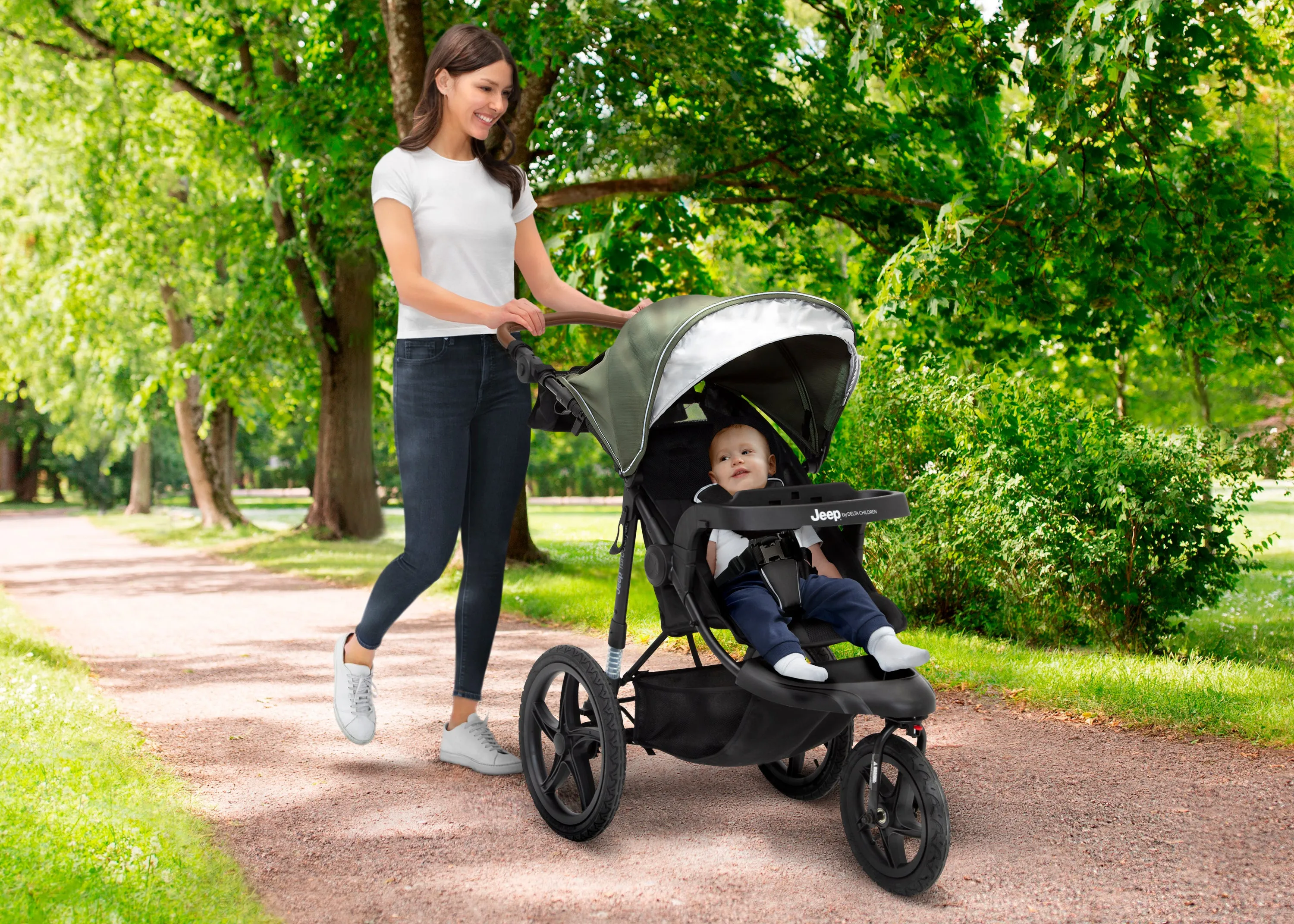 Jeep TurboGlyde Jogging Stroller