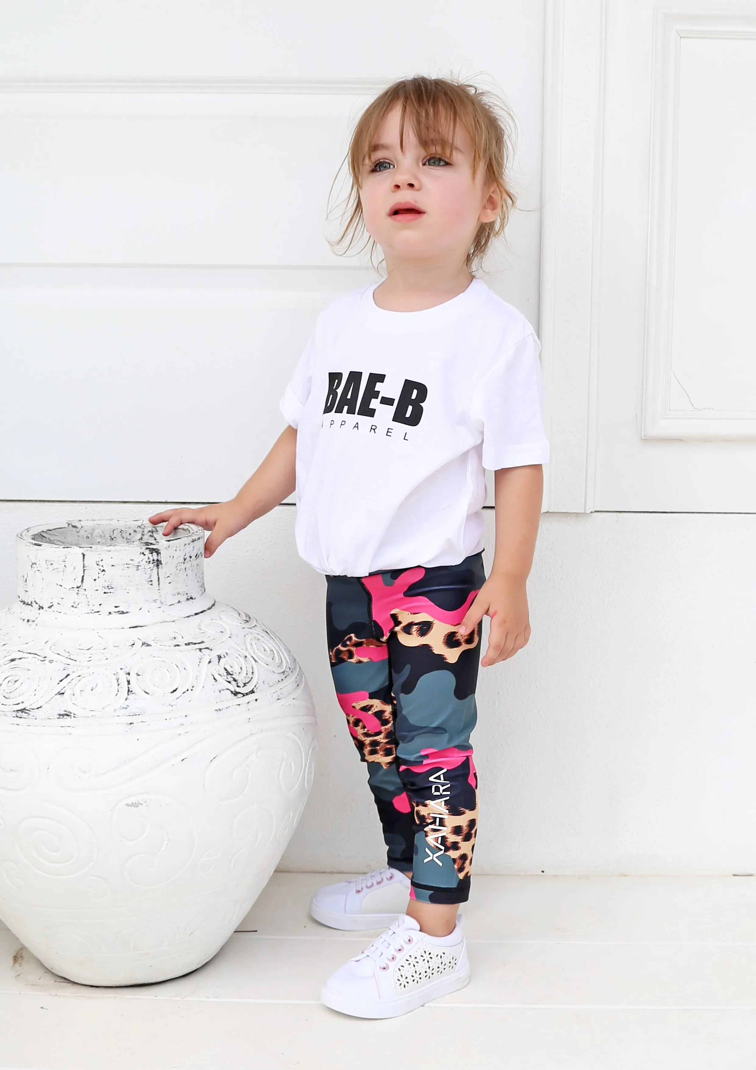 Junior Leopard Camo Legging