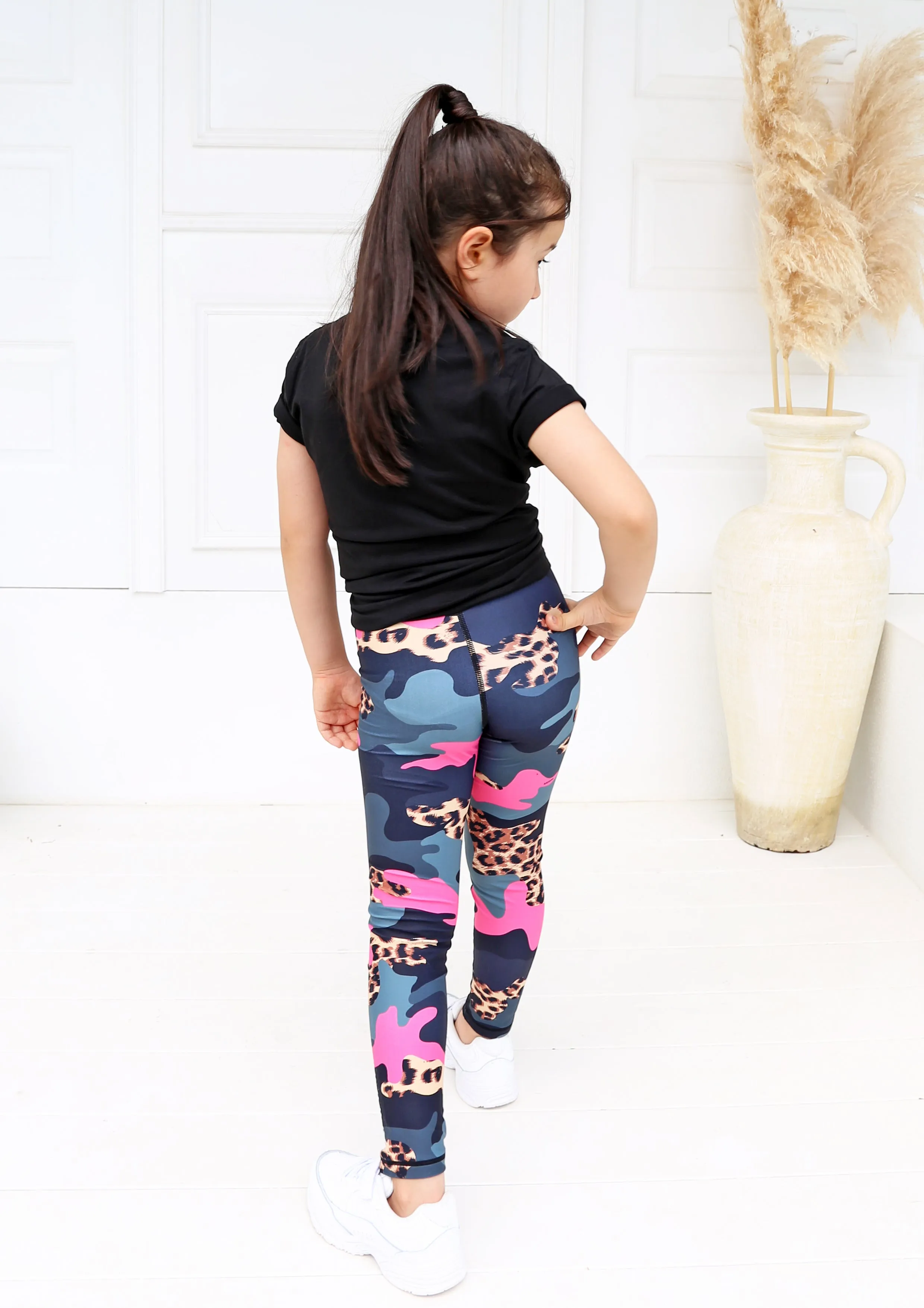 Junior Leopard Camo Legging