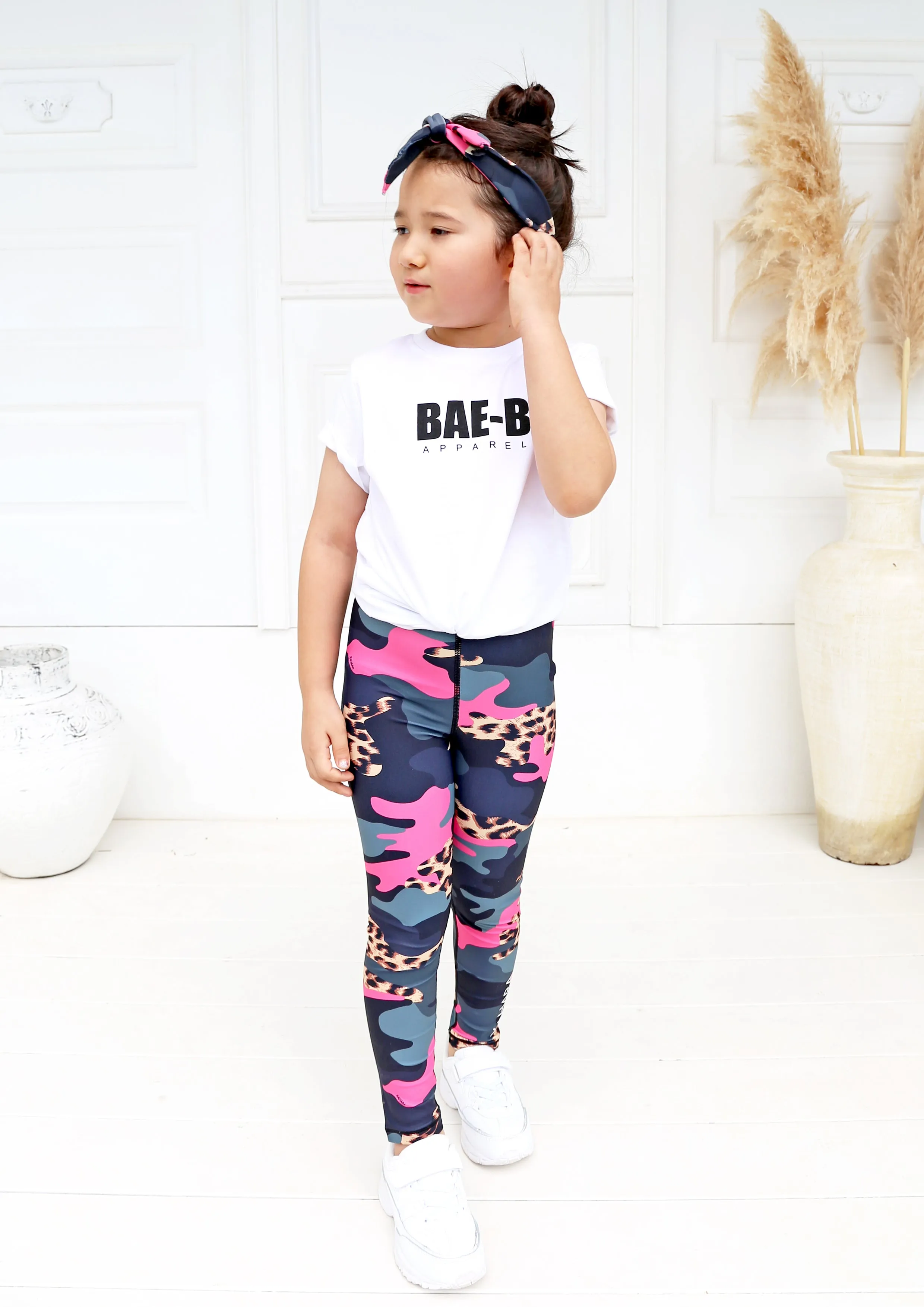 Junior Leopard Camo Legging