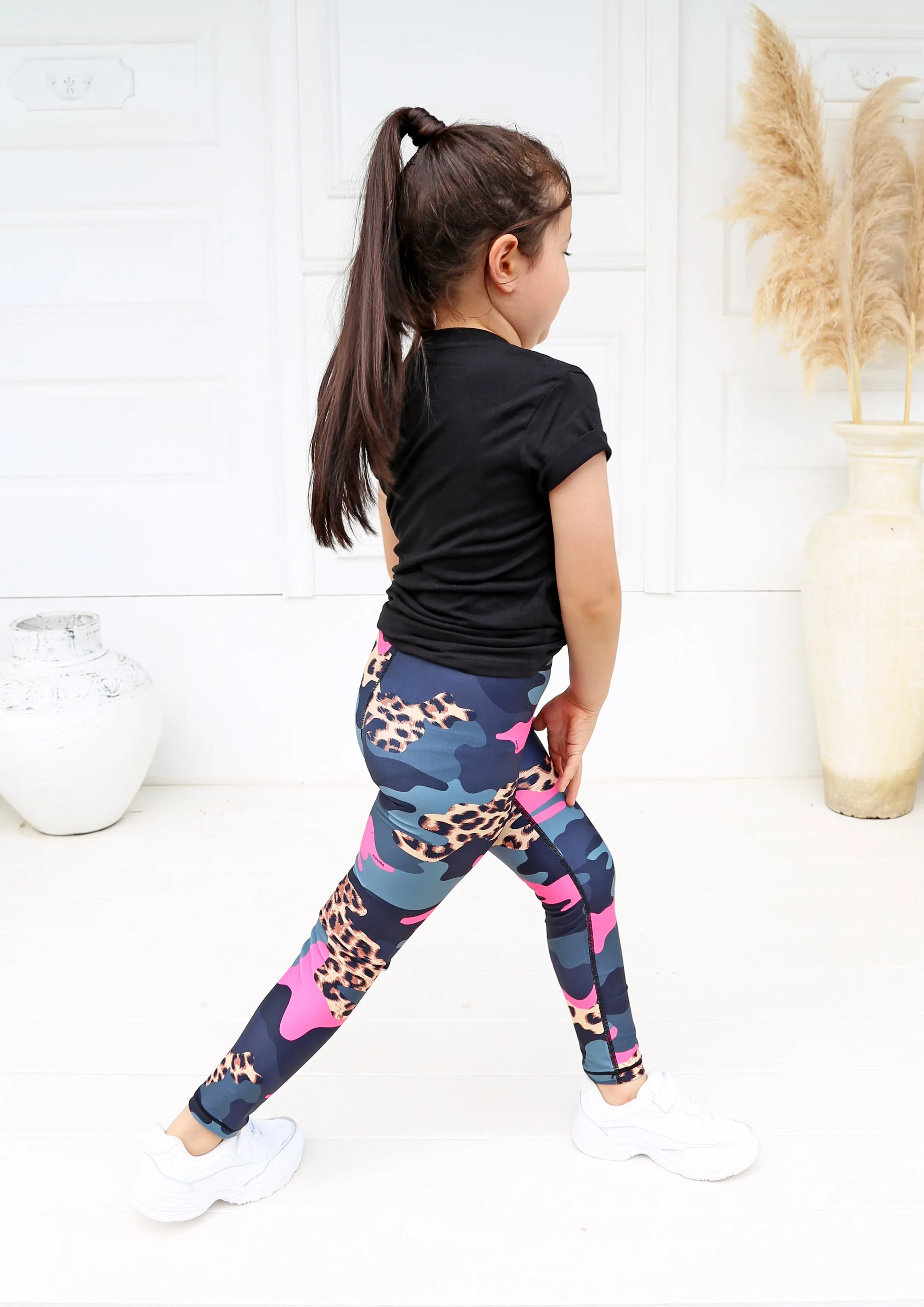 Junior Leopard Camo Legging