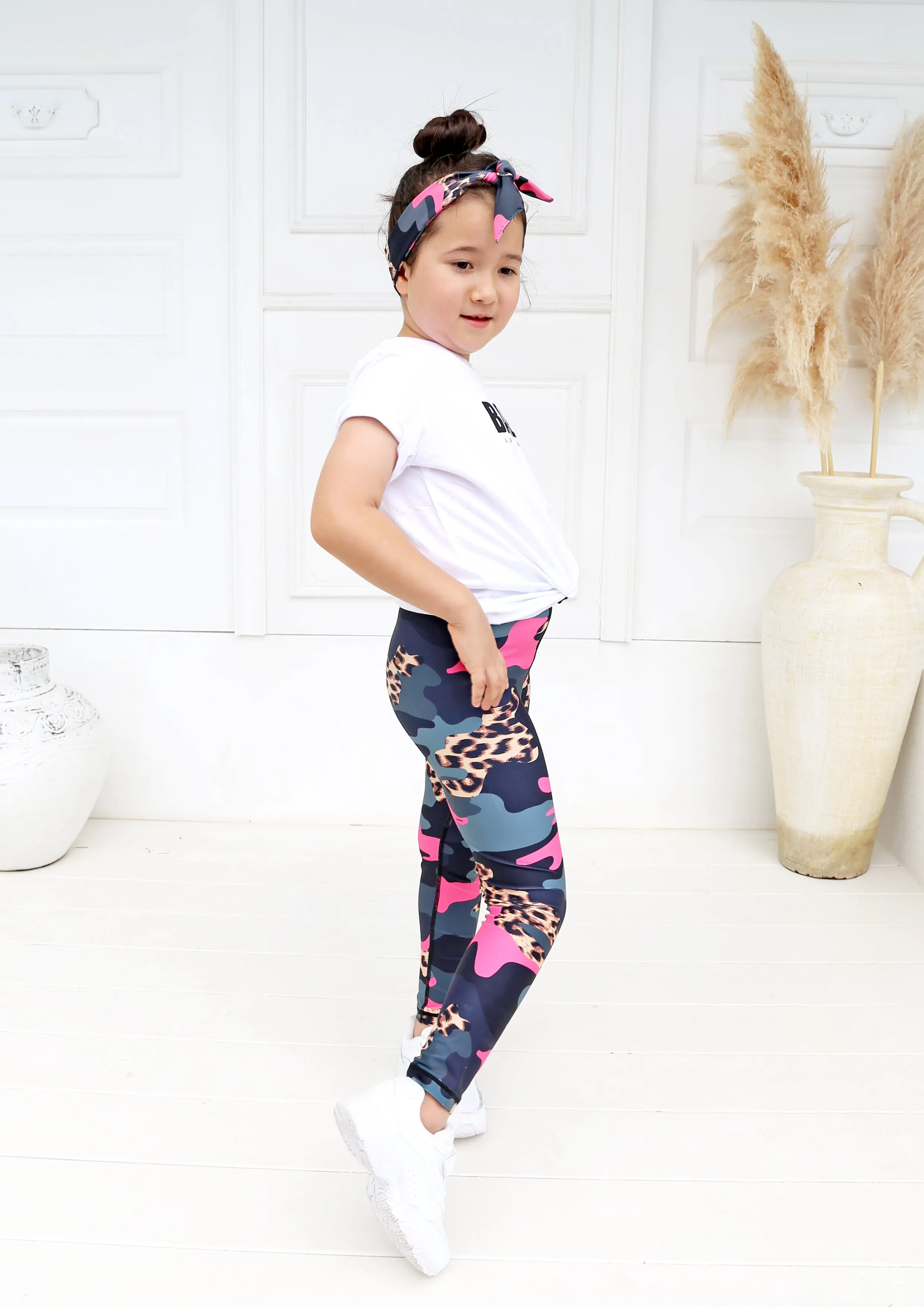 Junior Leopard Camo Legging