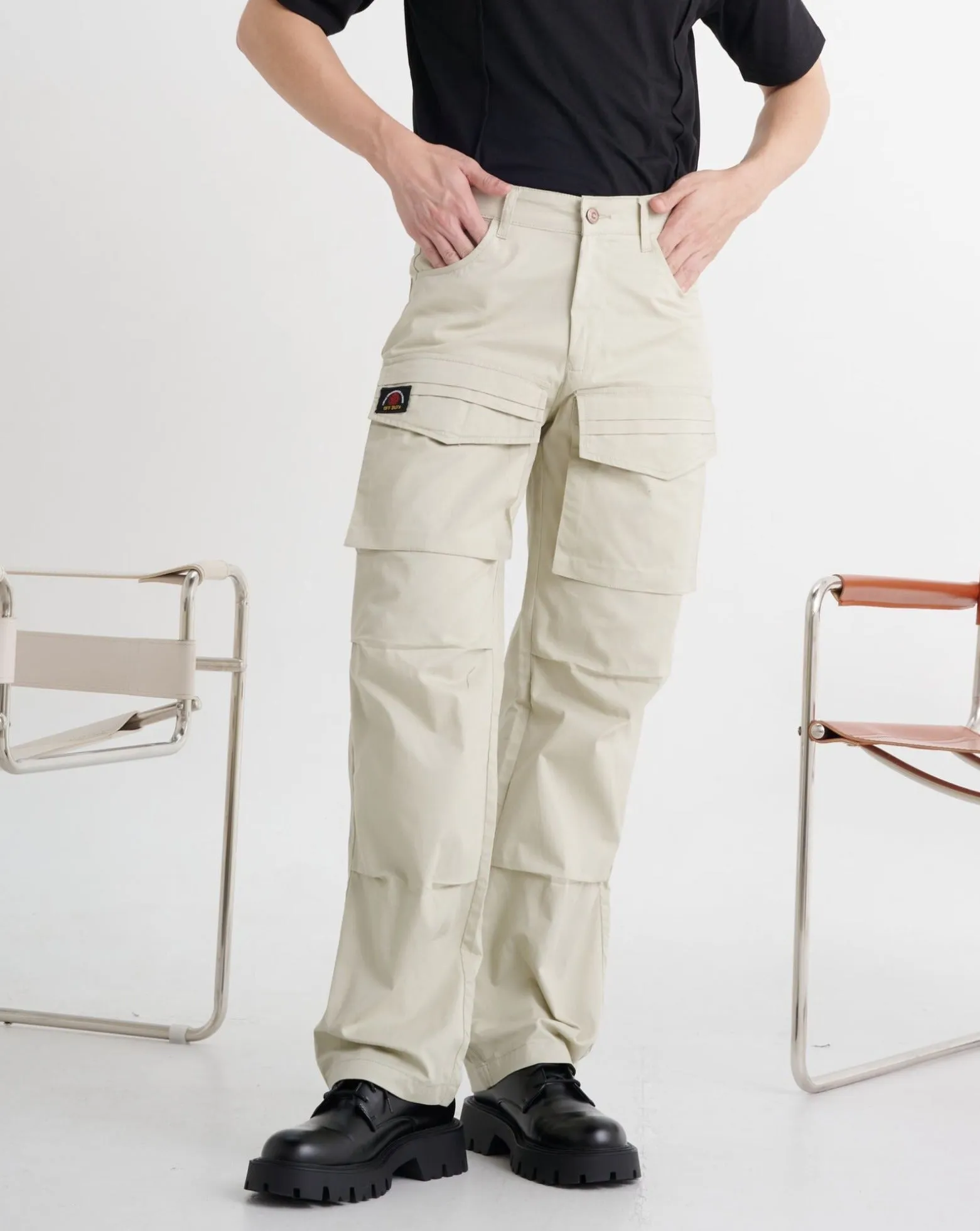 Lost Ninja Wide Leg Cargo Pant