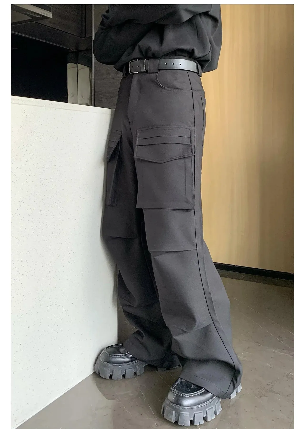 Lost Ninja Wide Leg Cargo Pant