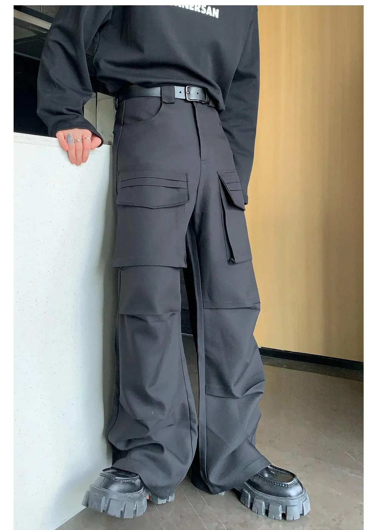 Lost Ninja Wide Leg Cargo Pant