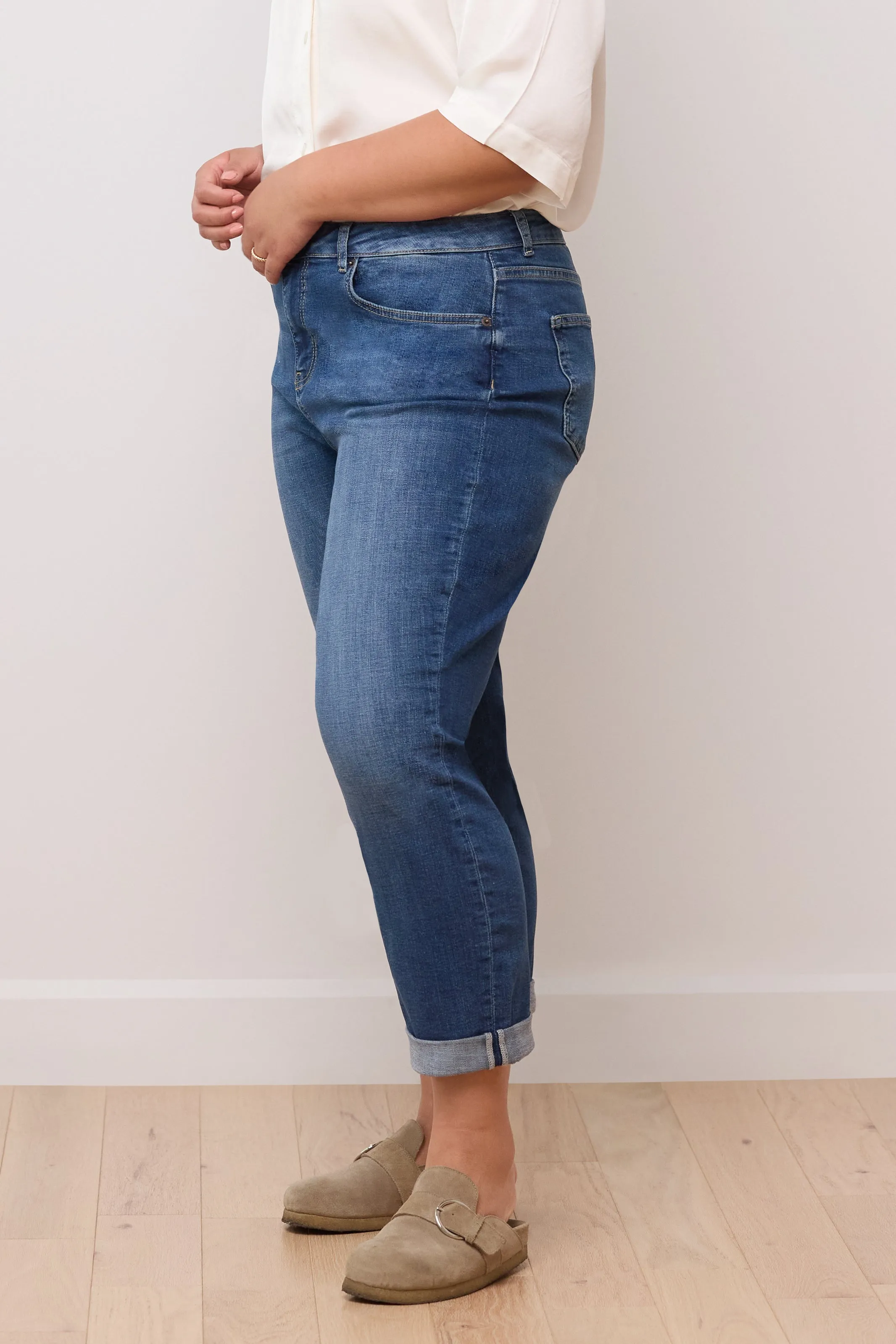 MALIA RELAXED JEAN LONDON BLUE