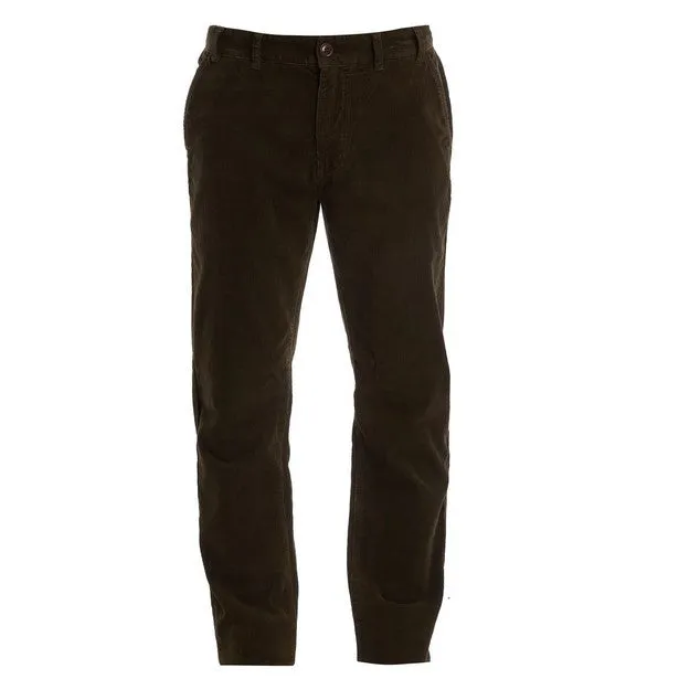 Men's Barbour | Neuston Stretch Corduroy Pants | Dark Olive