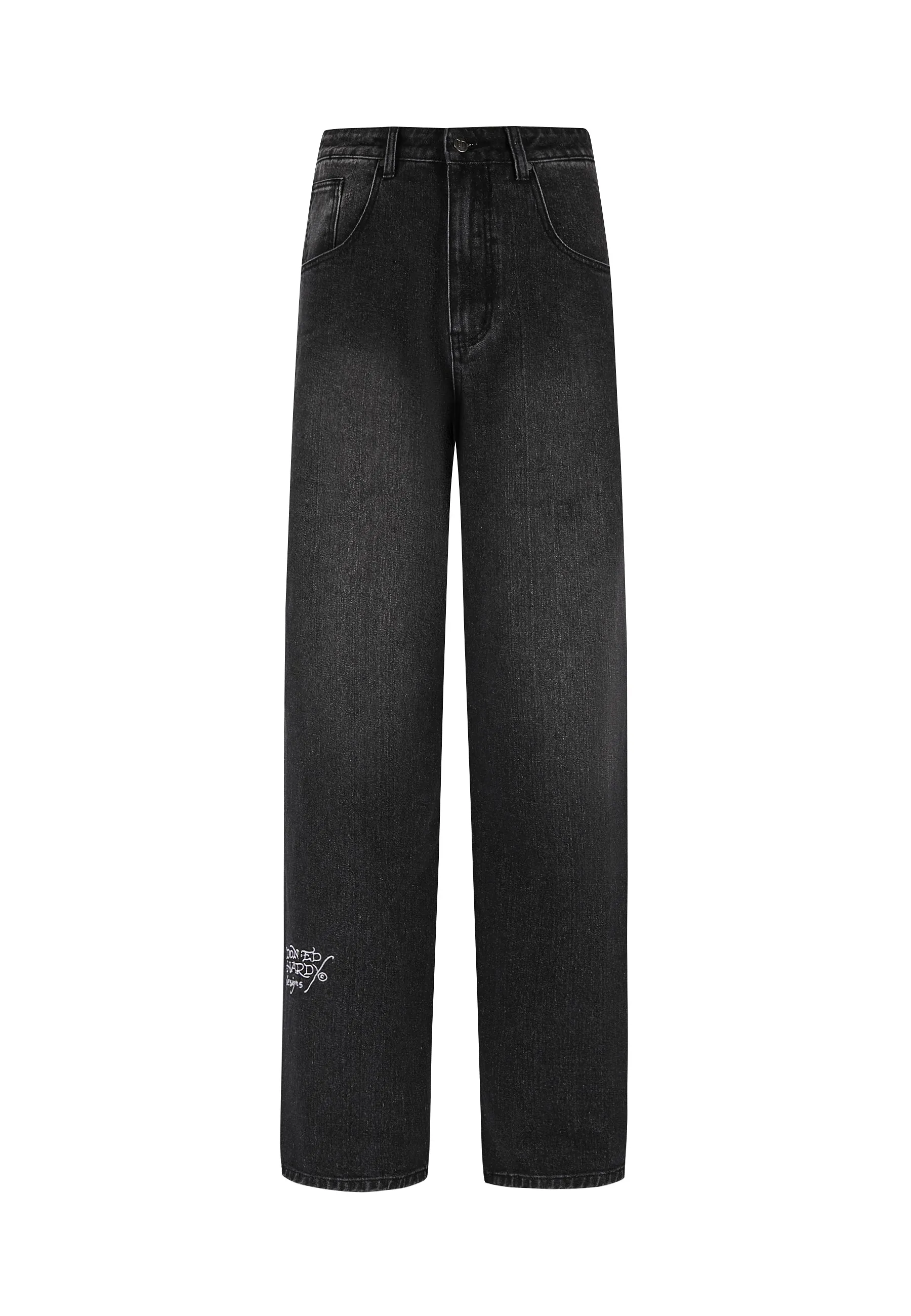 Mens Nyc Skull Xxtra Denim Trousers Jeans - Black