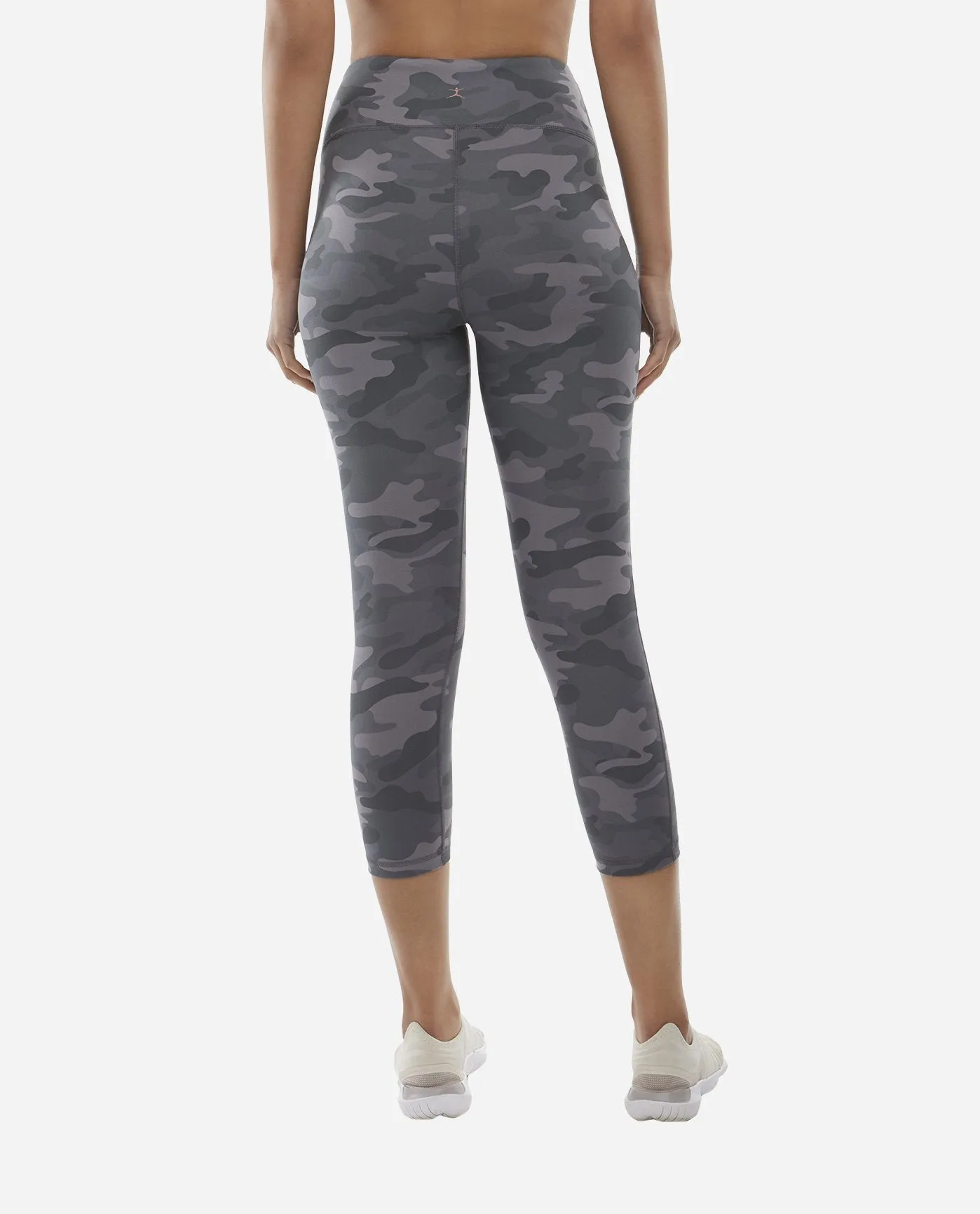 Mid-Rise Camo Cropped Legging