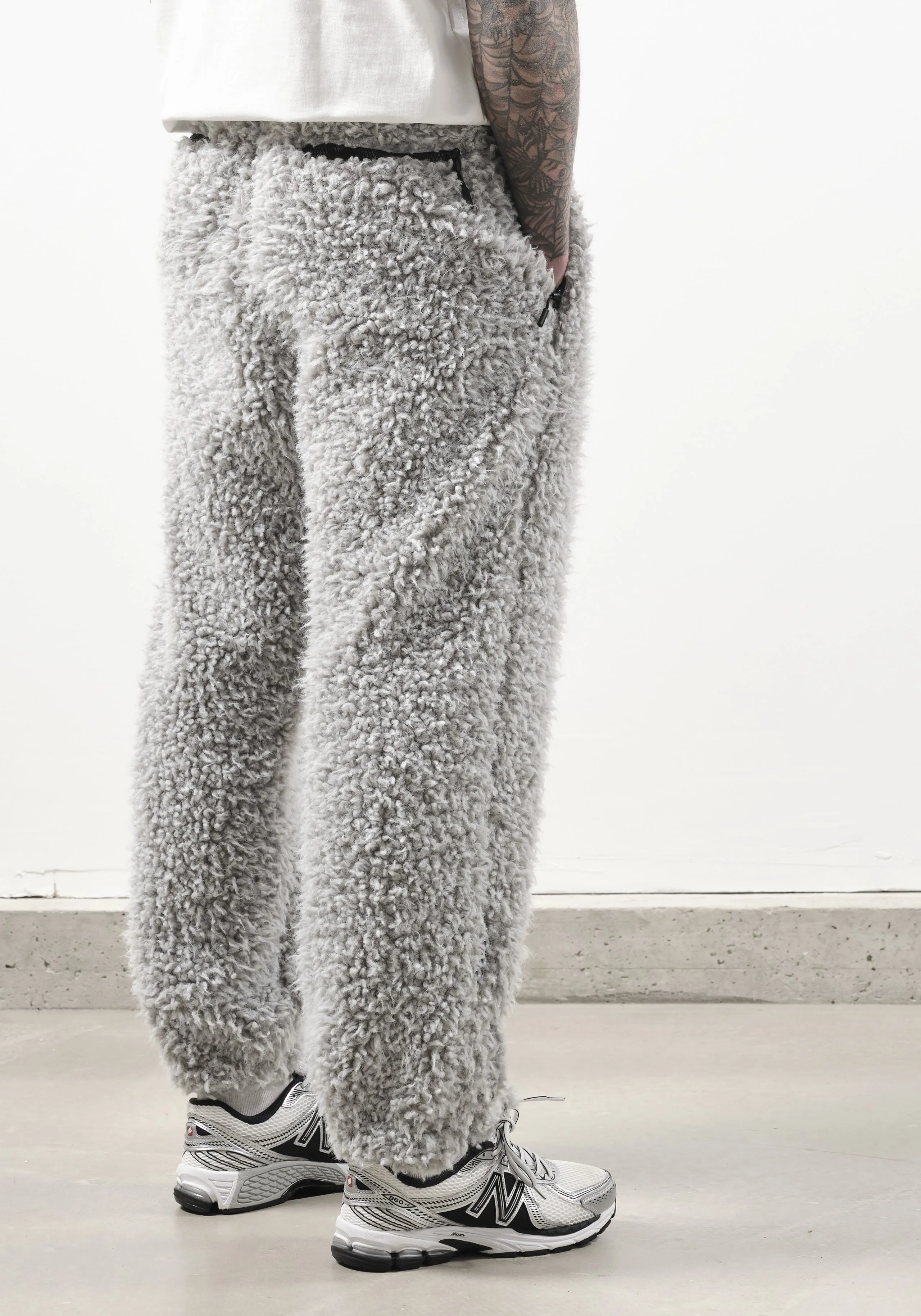 MKI FUR FLEECE TRACK PANTS