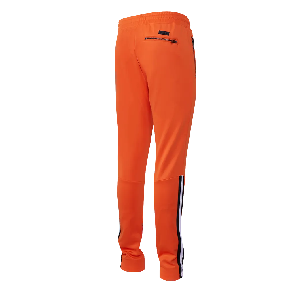 MLB BALTIMORE ORIOLES CLASSIC MEN'S DK TRACK PANT (ORANGE)