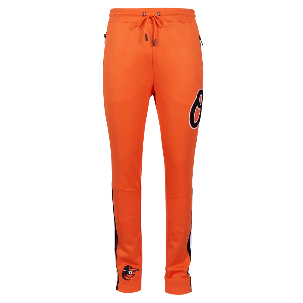 MLB BALTIMORE ORIOLES CLASSIC MEN'S DK TRACK PANT (ORANGE)