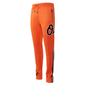 MLB BALTIMORE ORIOLES CLASSIC MEN'S DK TRACK PANT (ORANGE)