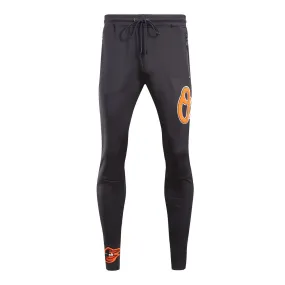 MLB BALTIMORE ORIOLES CLASSIC MEN'S TRACK PANT (BLACK)