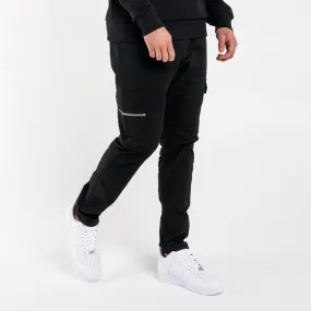 Stylish Black Modric Cargo Pants for Men – Versatile and Comfortable Design