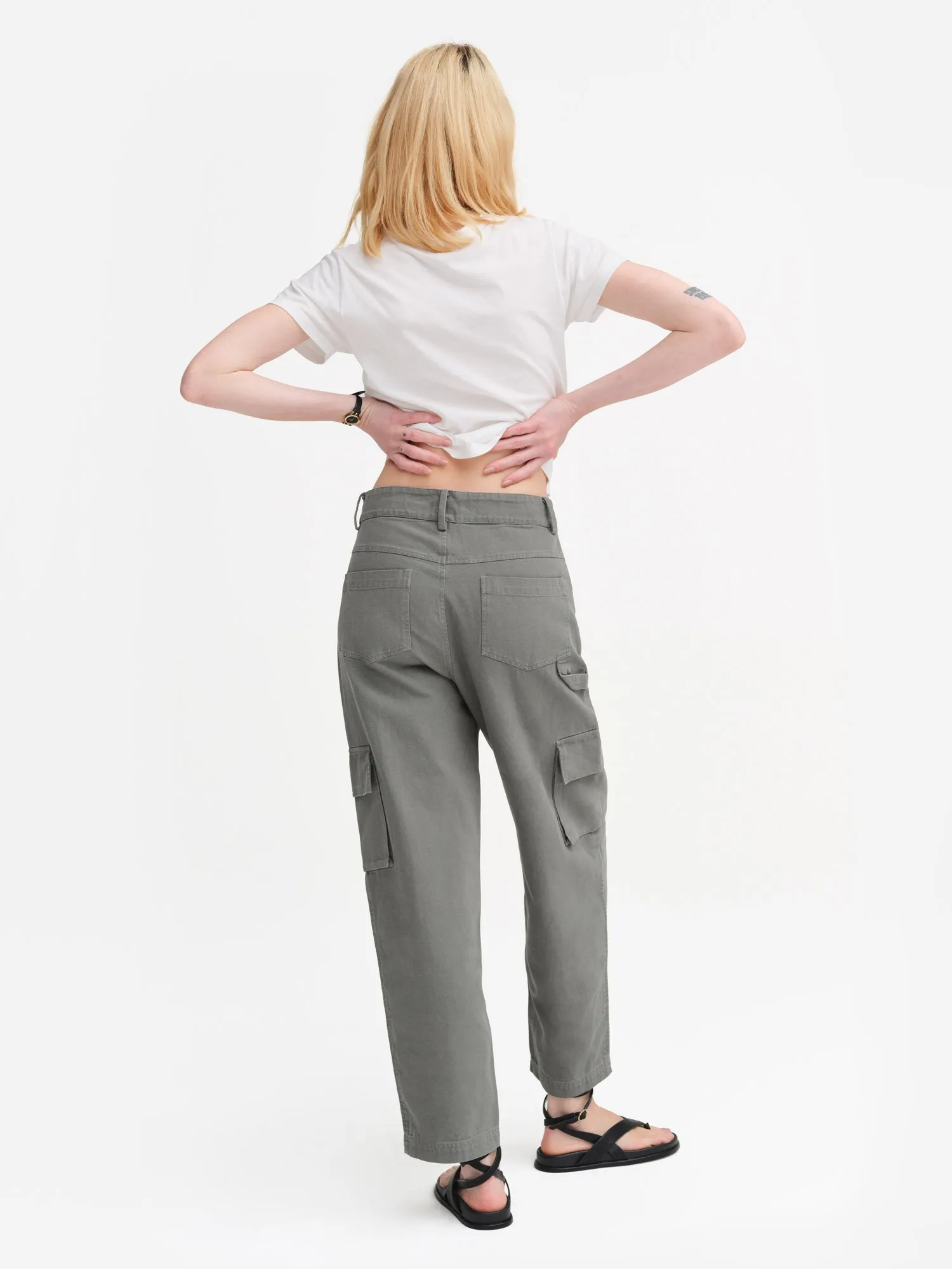 Organic Cotton Canvas Cargo Pant