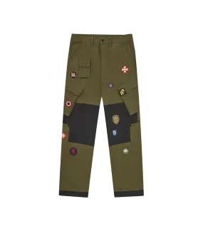 PATCH CARGO PANT - KHAKI