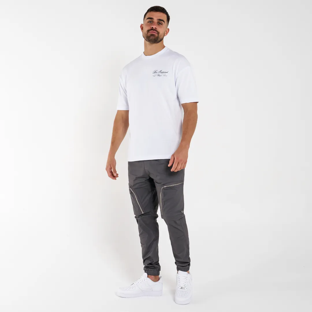 Pedri Cargo Pant - Mid Grey